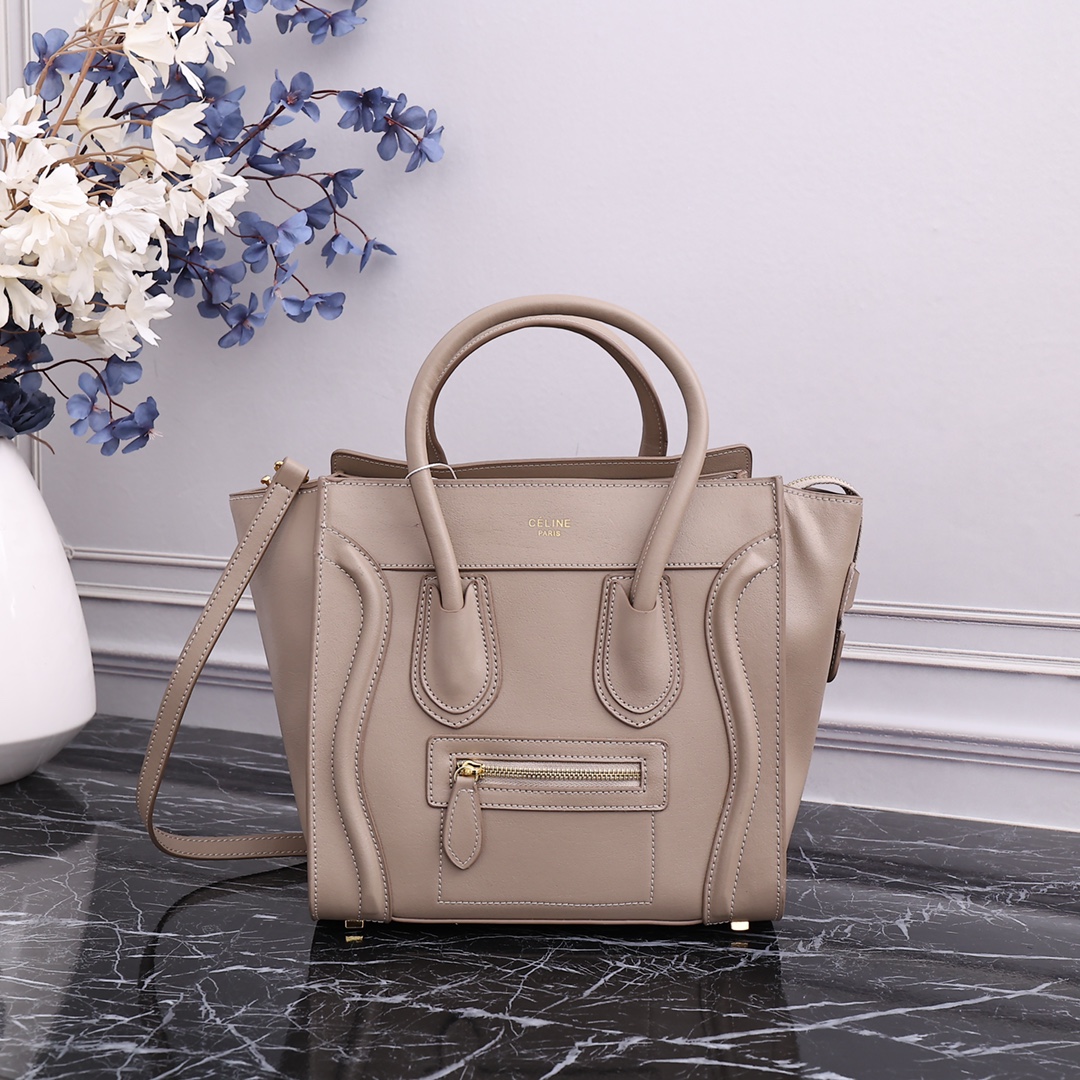 Celine880188028803XX Smooth leather