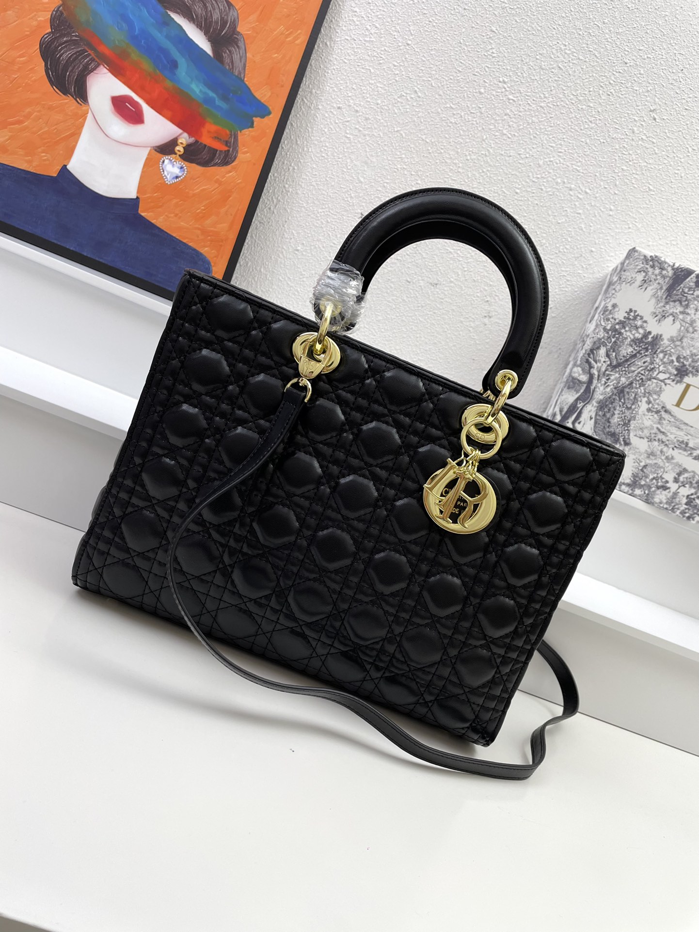 Large Lady Dior Bag LM081 32cm