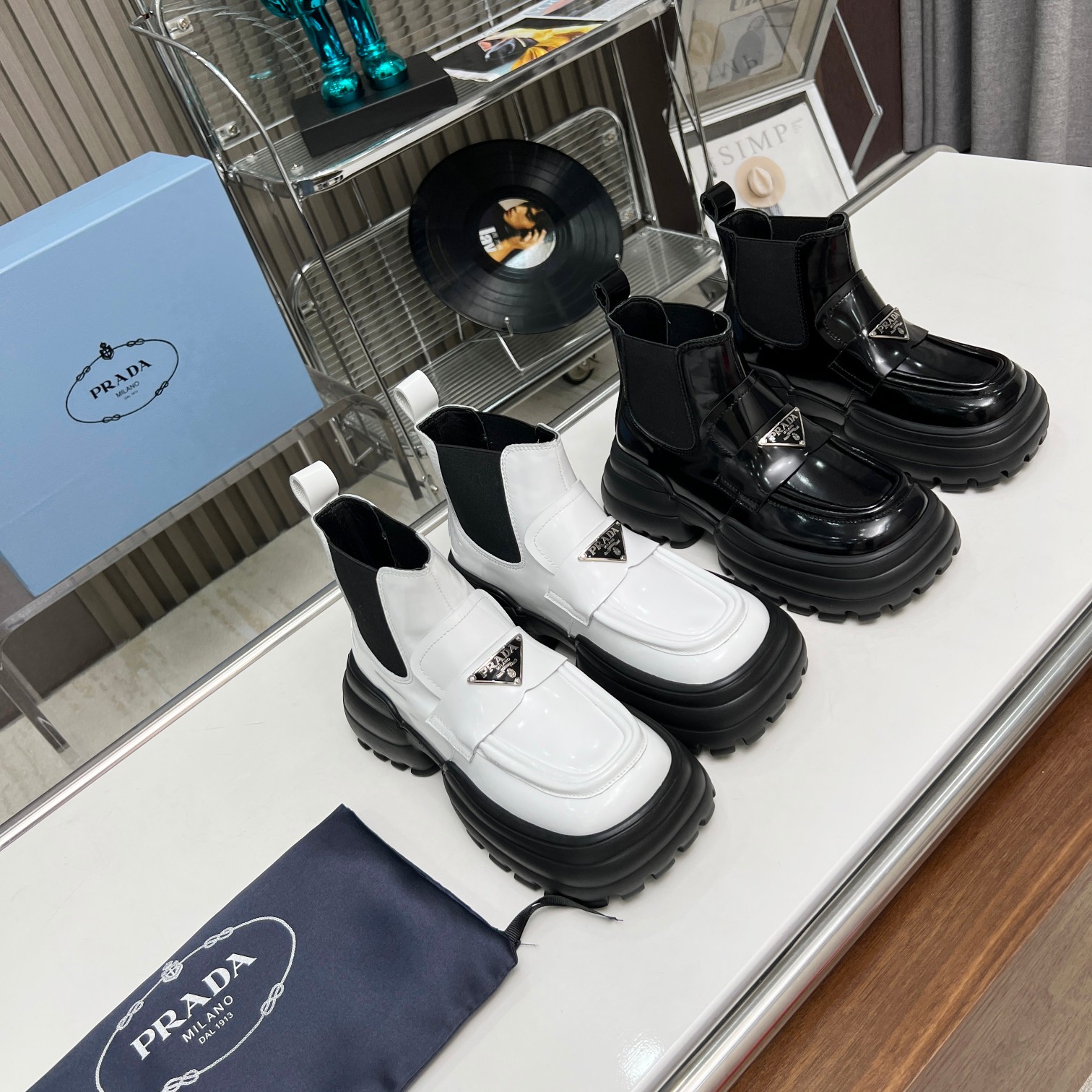 Prada 014 boots XM083