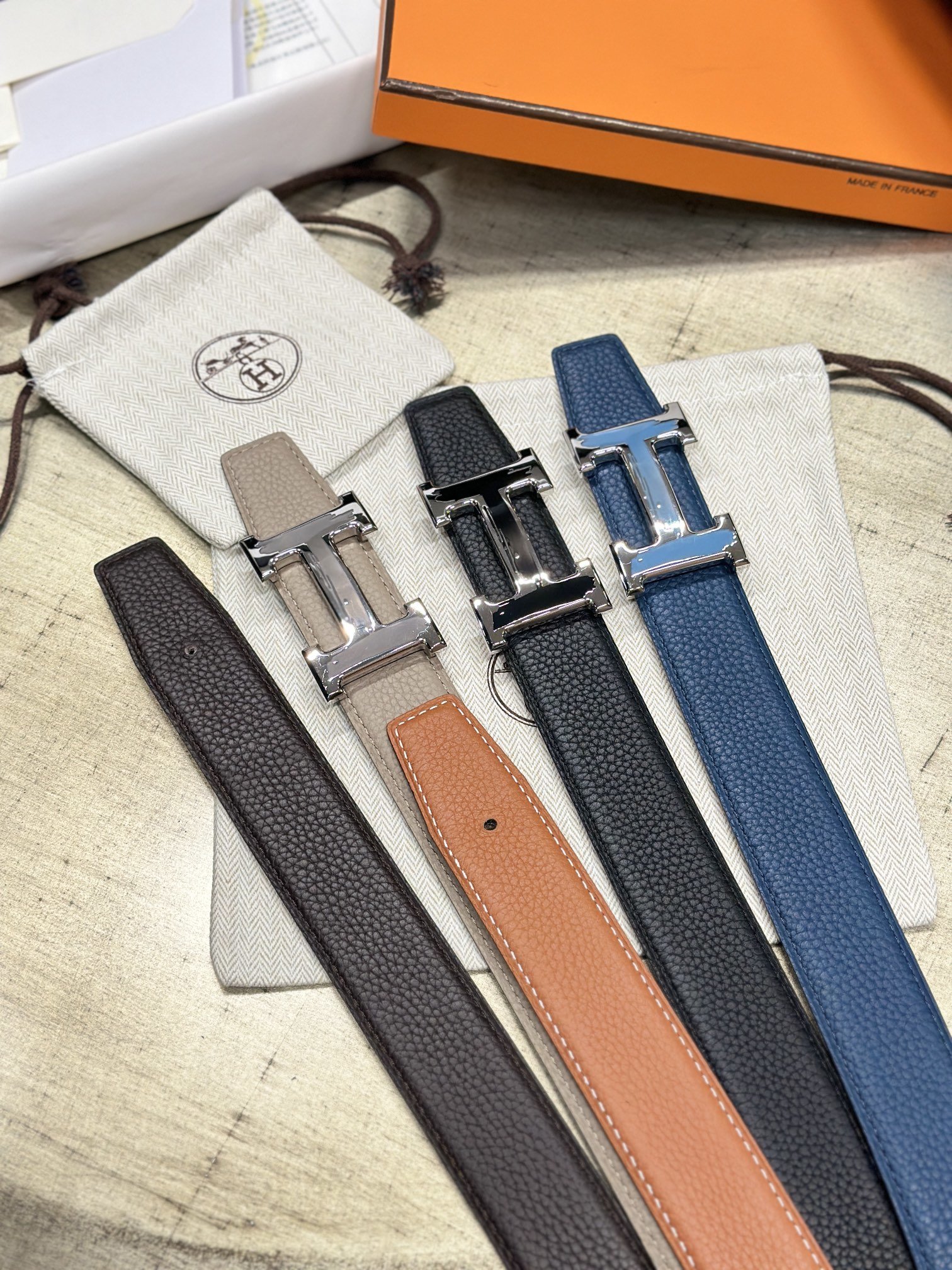 Hermes Belt 023 22PJ081 3.2cm