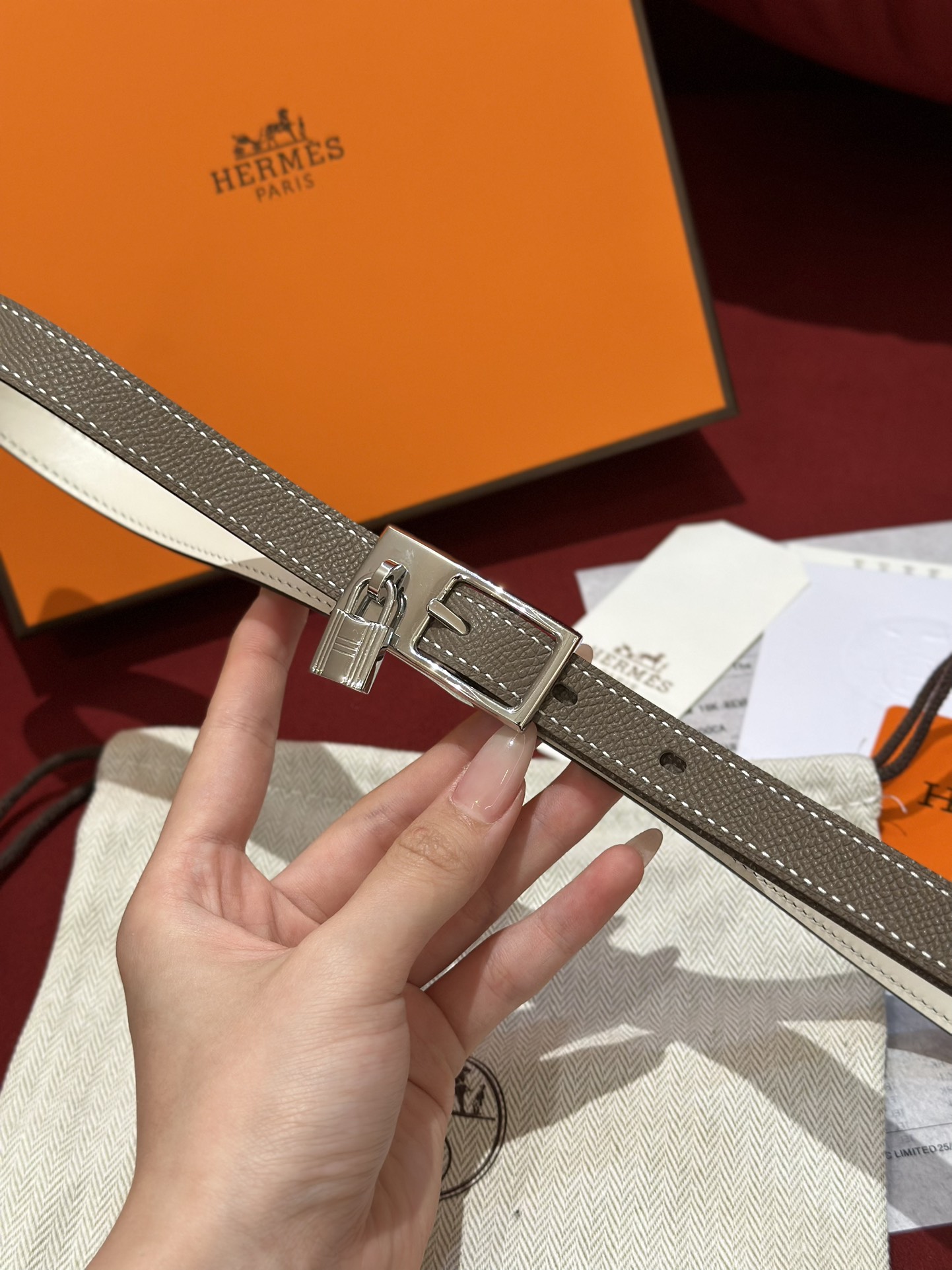 Hermes Belt 028 22PJ081 1.5cm