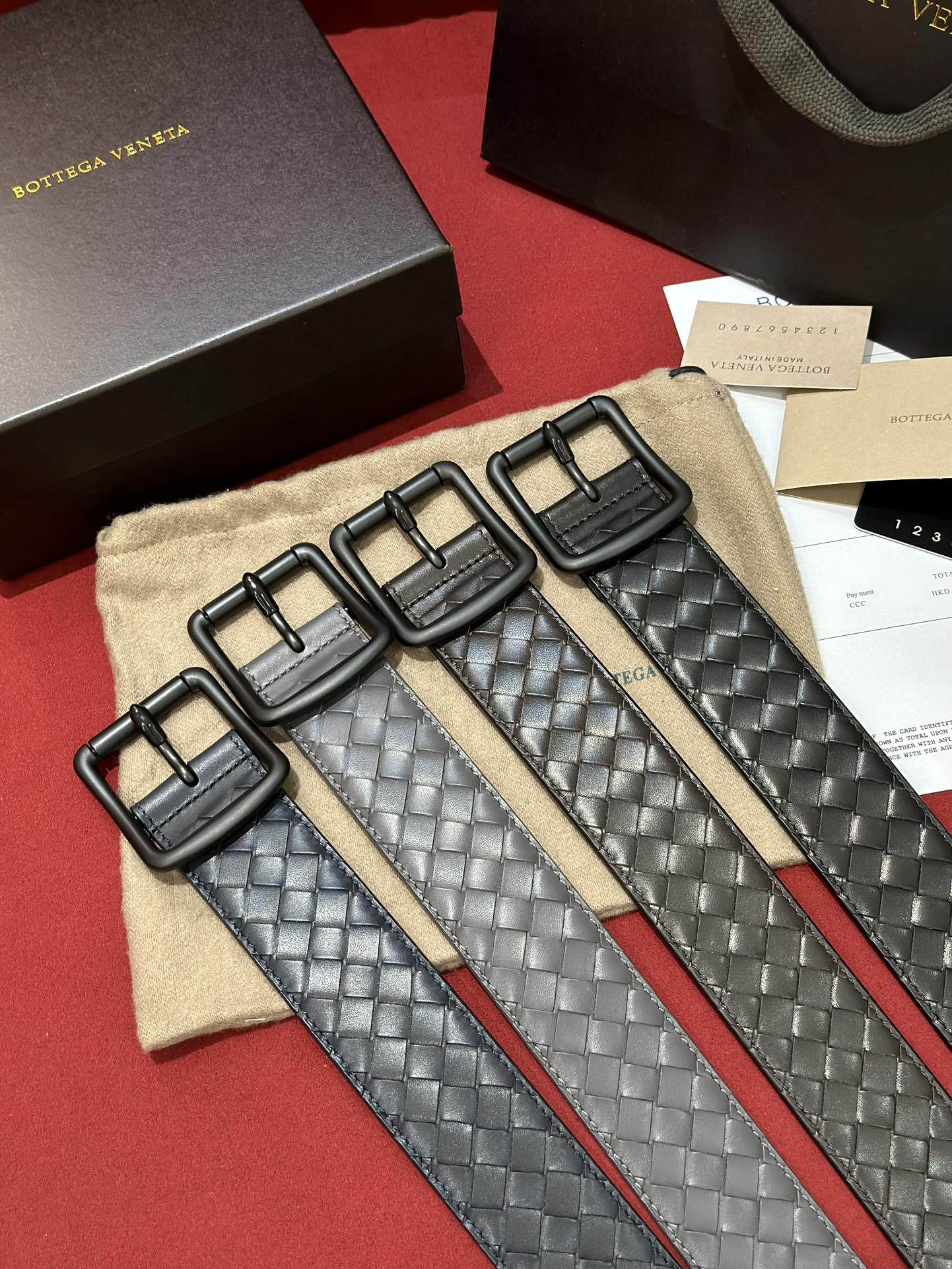 Bottega Veneta Belt 001 3.8cm