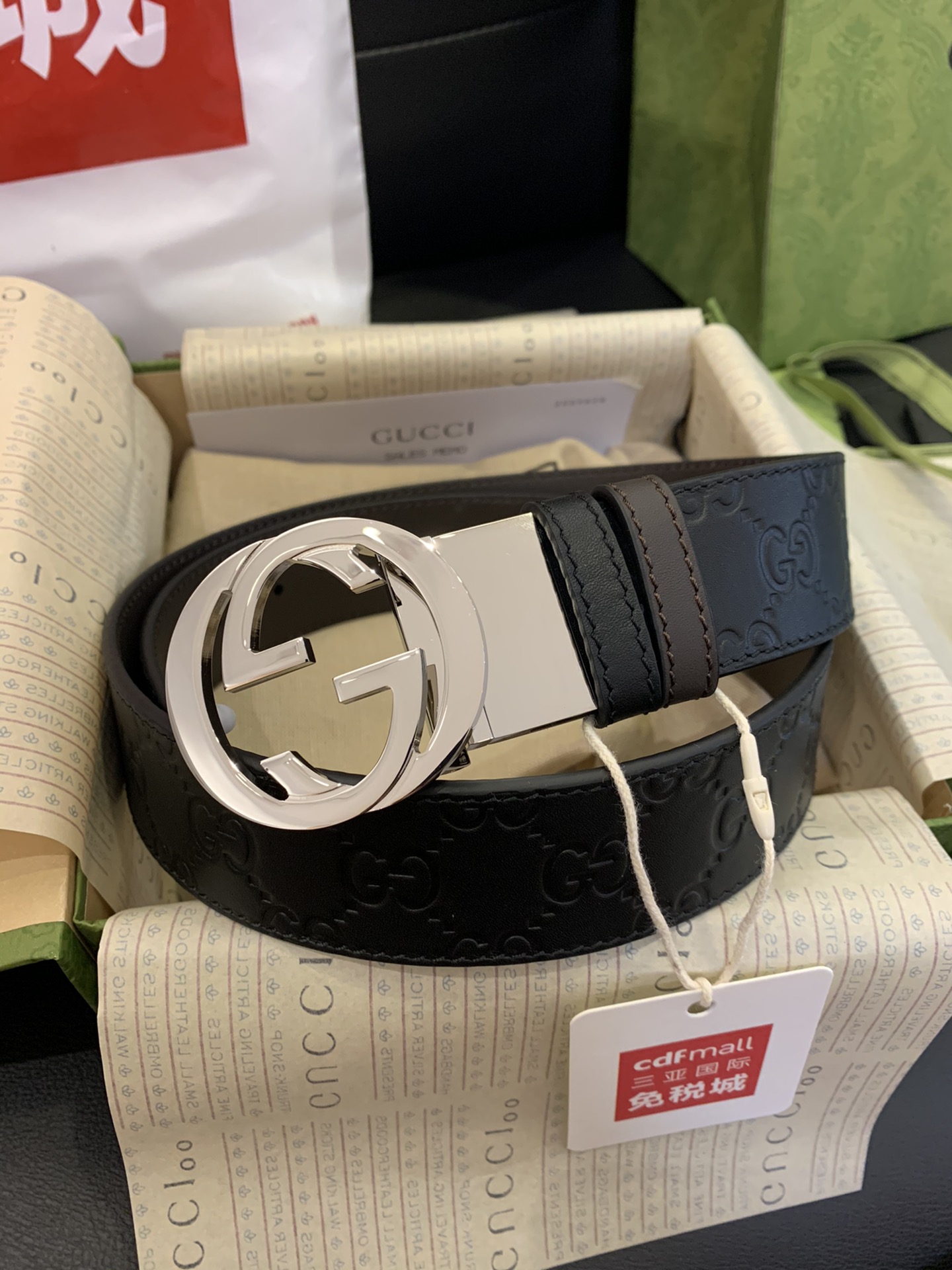 GUCCI Belt 009 22PJ081 3.7cm