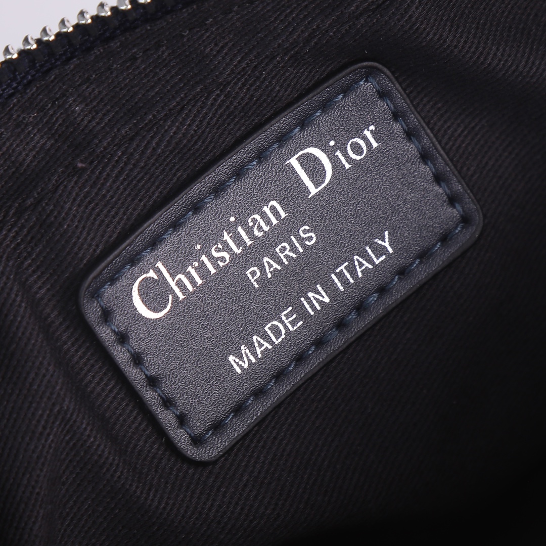 Dior Shoulder with coin purse Blue print 2345 LM071 19cm