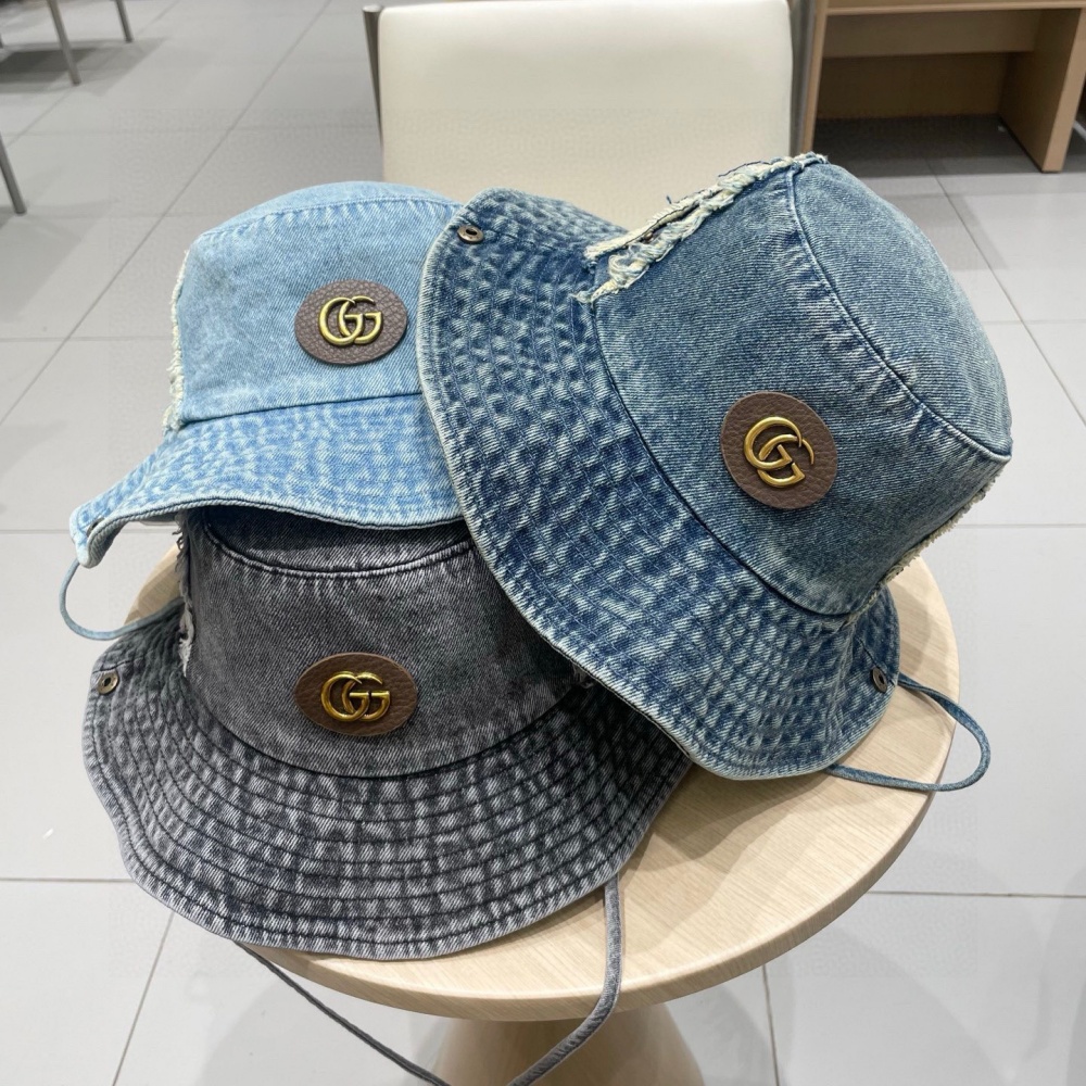 Gucci Hat Retro Western Cowboy Bucket Hat Accessories