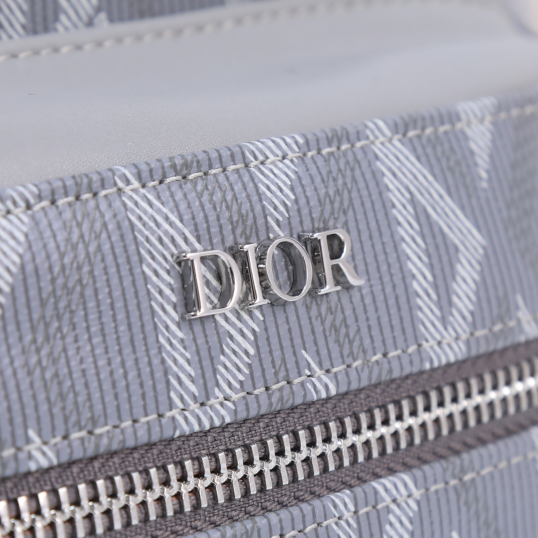 Small Rider Backpack Gray canvas 6601 LM022 28cm