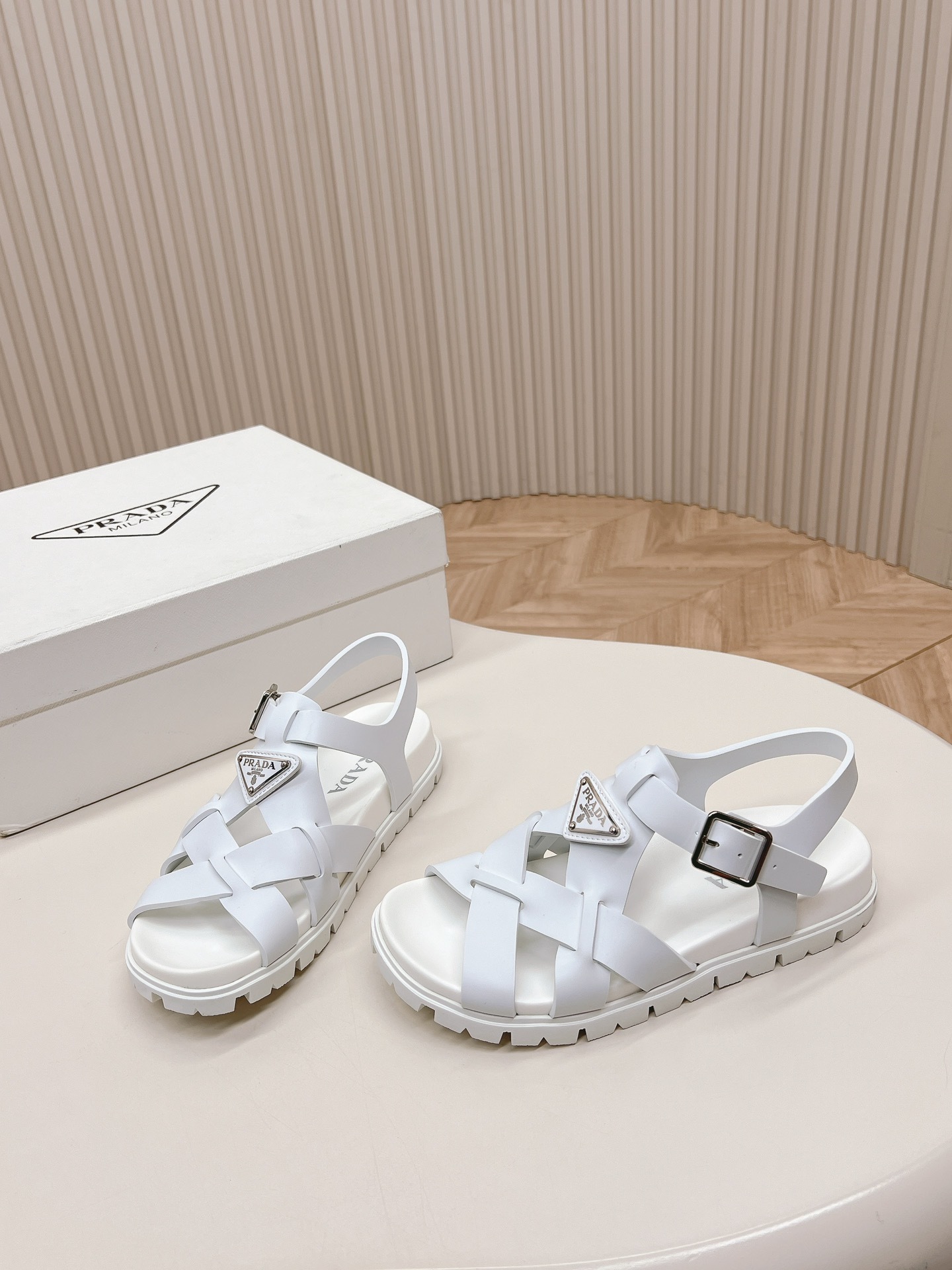 Prada Shoes Fashion Show Sandals