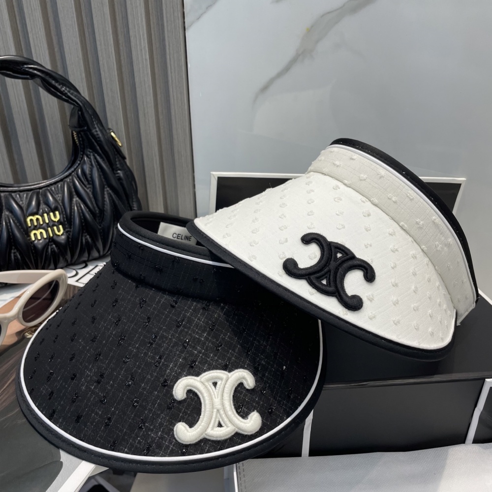 Celine Hat Sunshade Hollow Hat Accessories