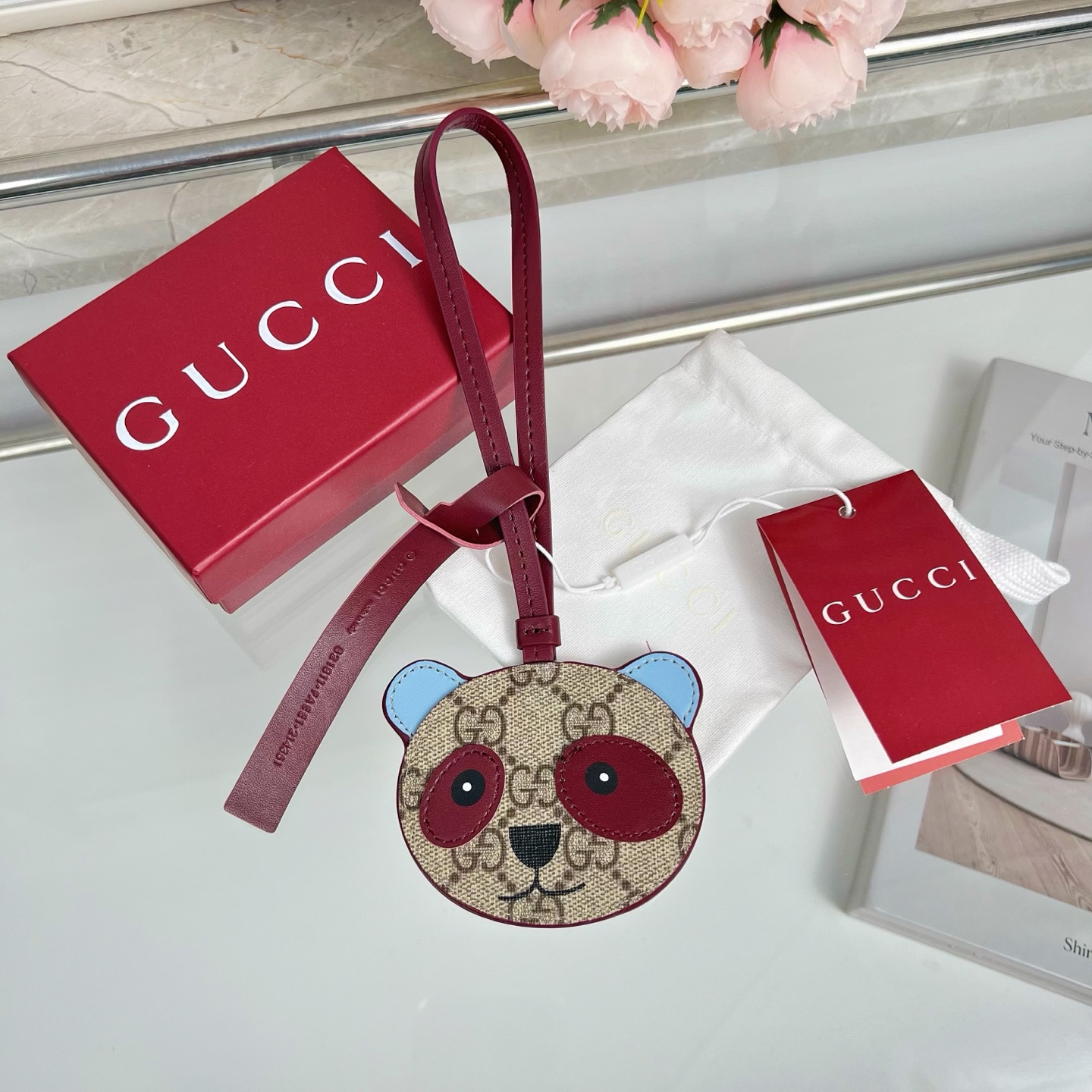 Gucci Key Chain Panda Keychain Charms Accessories