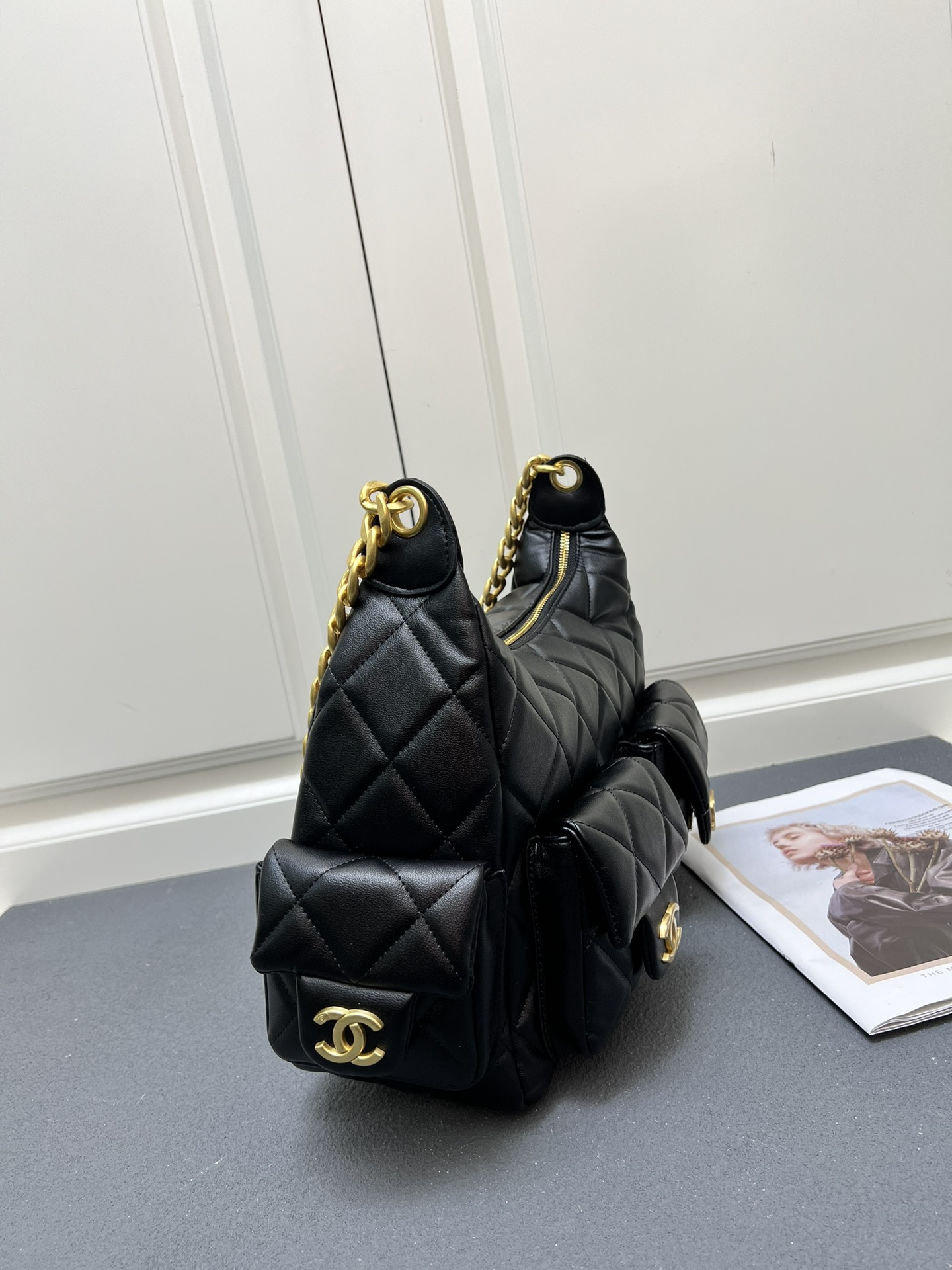 Chanel  25c hobo Hippie bag AS3212