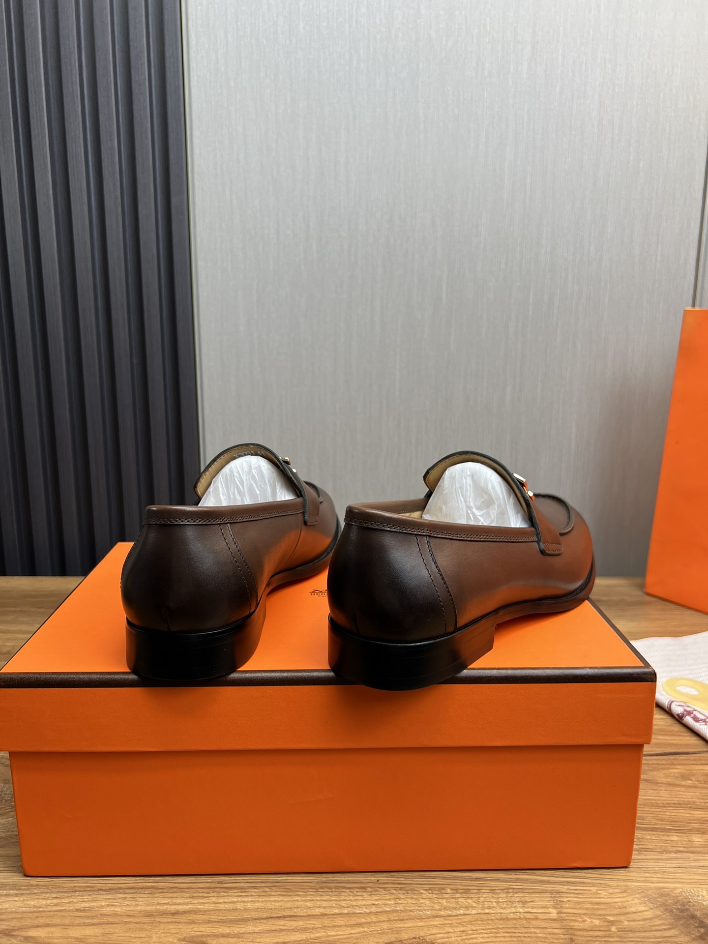 Hermes Shoes Leather Shoes Cowhide