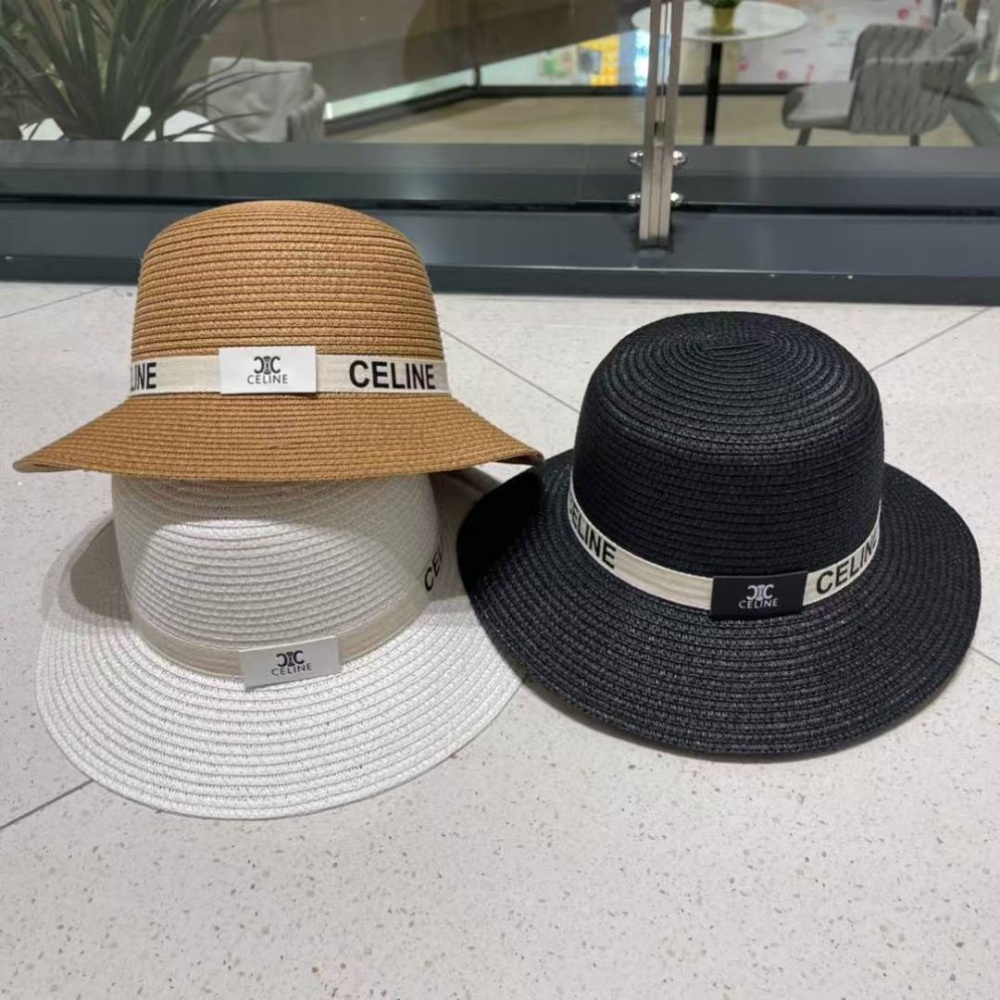 Celine Hat Straw Hat Small Hat Accessories