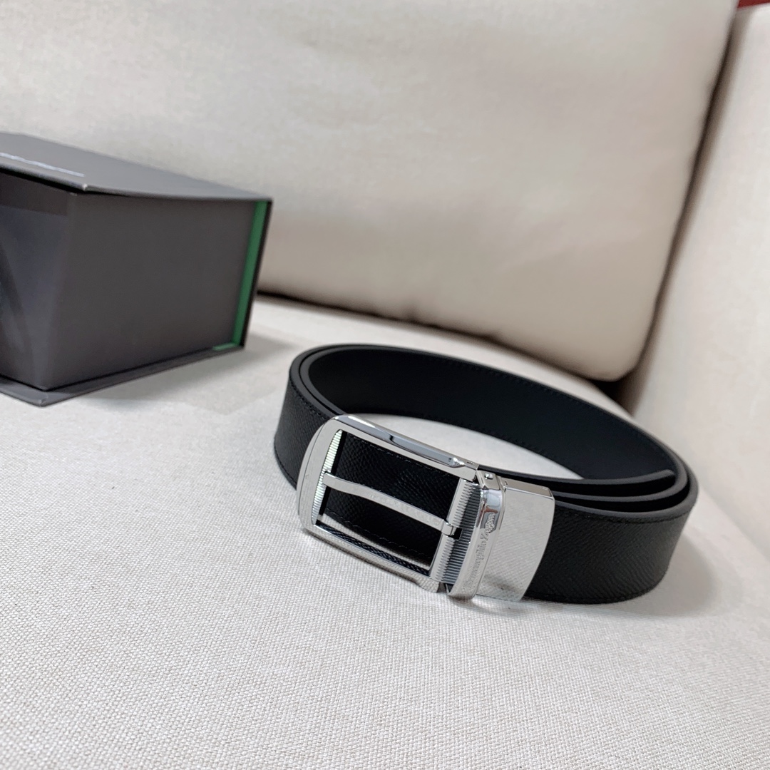 ZEGNA Belt 001 22PJ061 3.5cm