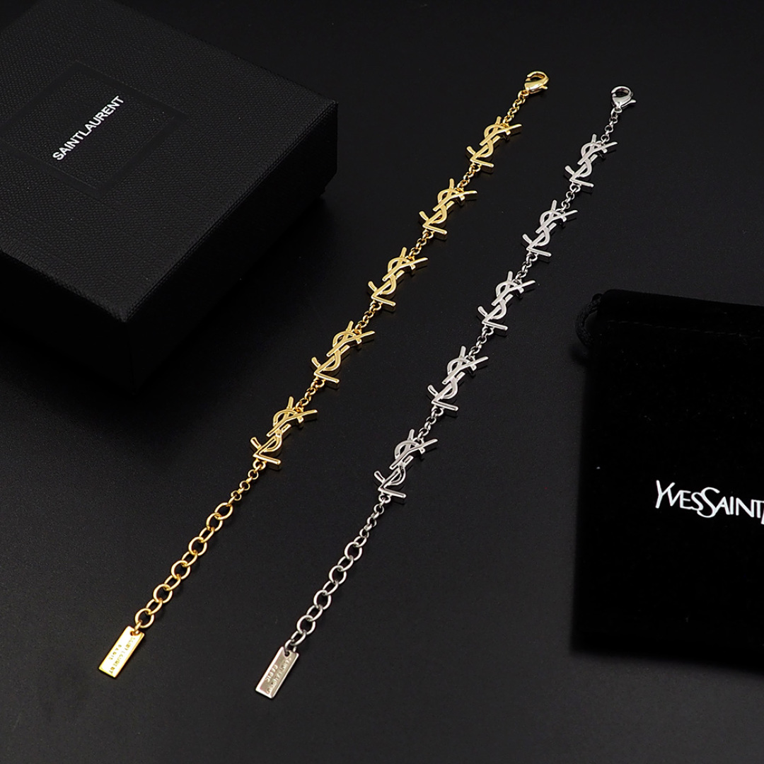 Saint Laurent Jewelry Bracelets Letter bracelet
