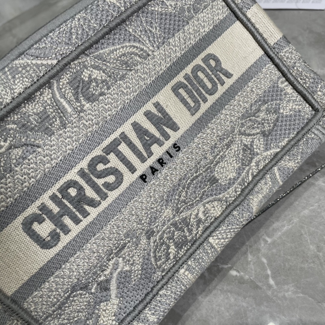 10A + top quality Mini Dior Book Tote 0175 XB041 23cm