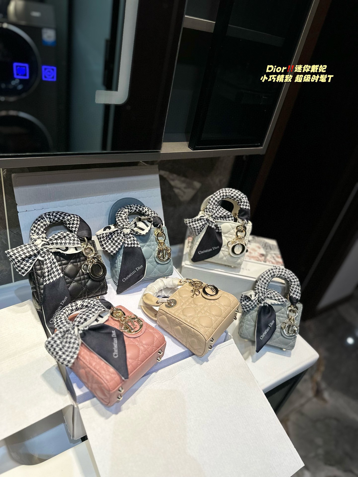 Dior Lady Dior Micro Bag 001 DB571 12cm