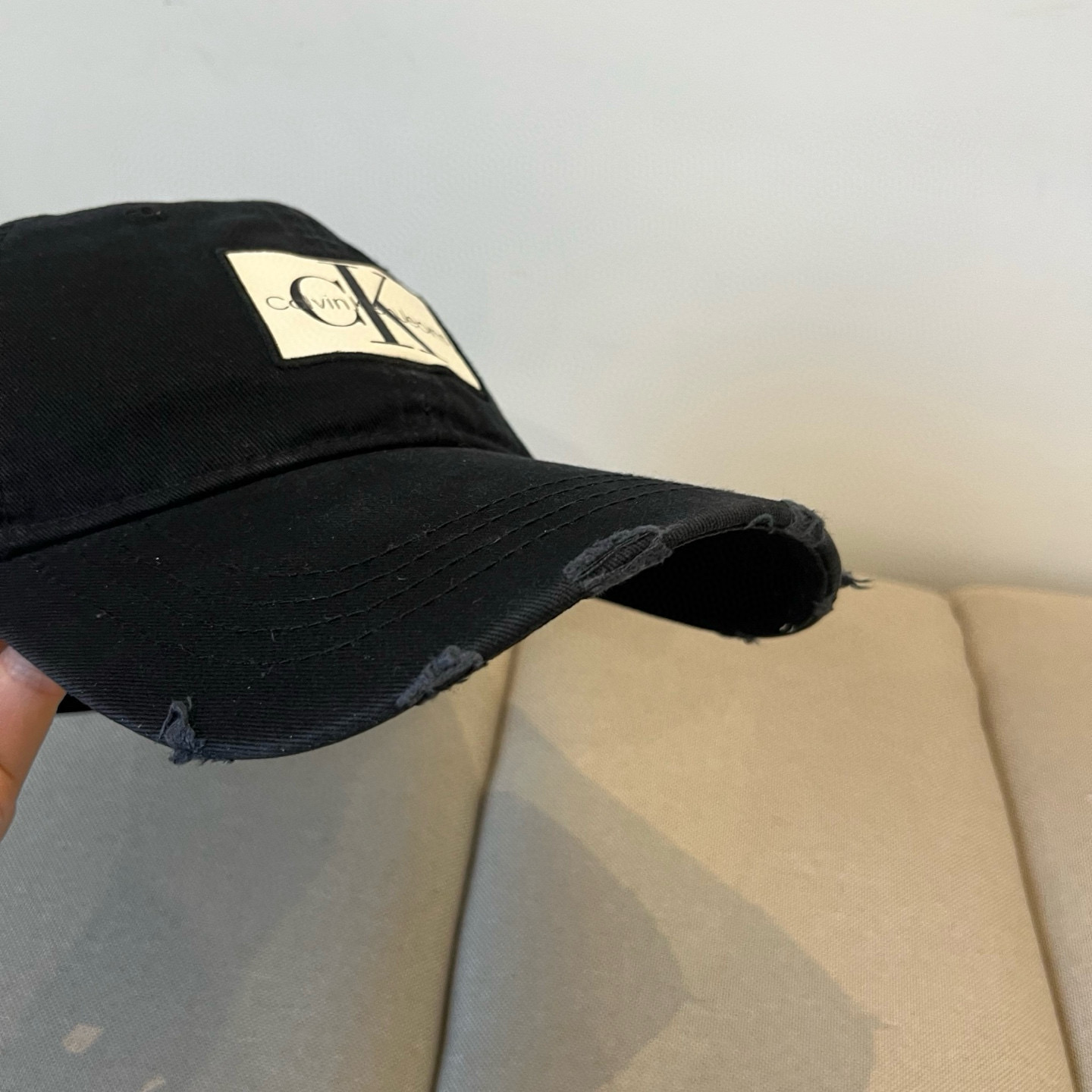 CK Hat Labeled Logo Baseball Cap Accessories