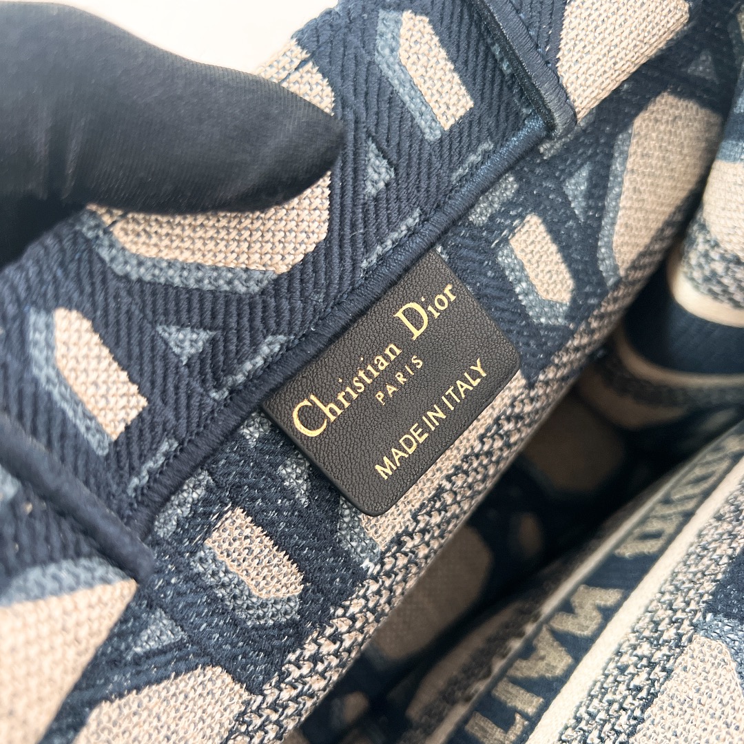 10A + top quality Small Dior Book Tote 1265 DLAM012 26.5cm