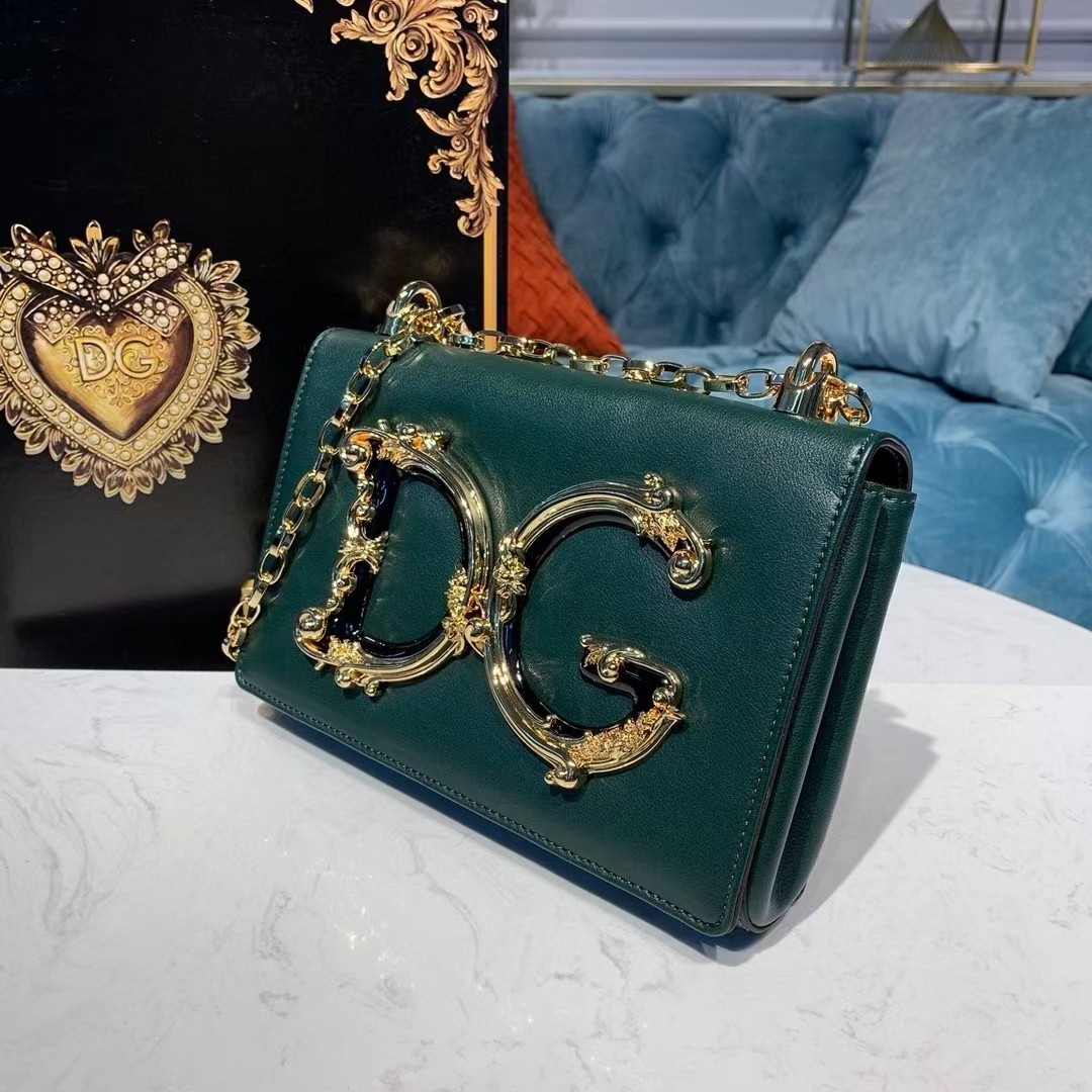 D&G 6315-1 Green plain LM012 21cm