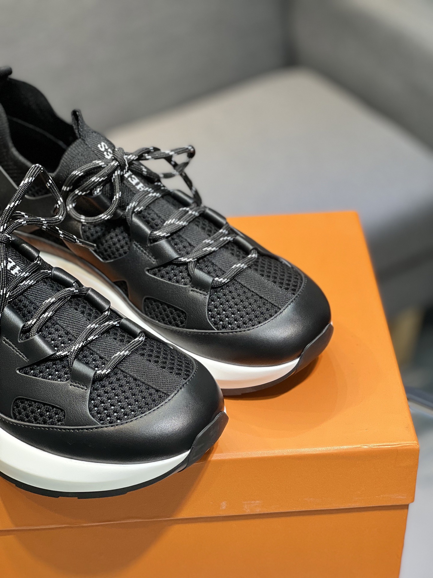 Hermes Shoes Casual Shoes TPU Cowhide