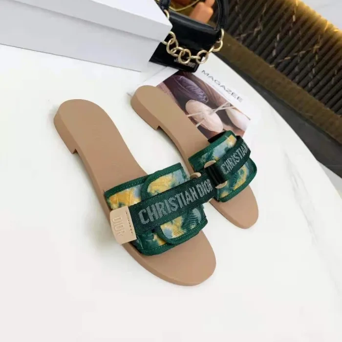 Dior 魔术贴拖鞋051