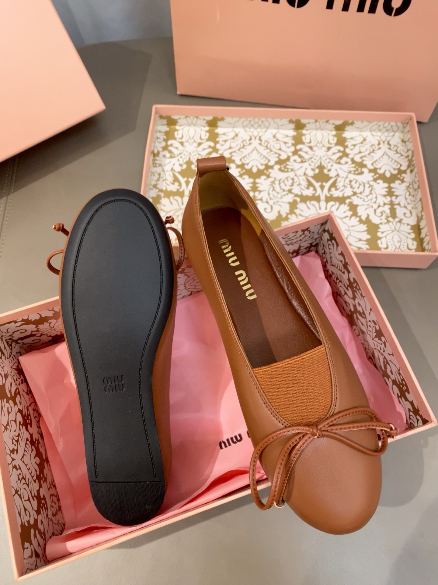 Miu Miu Shoes Leather Shoes Cowhide