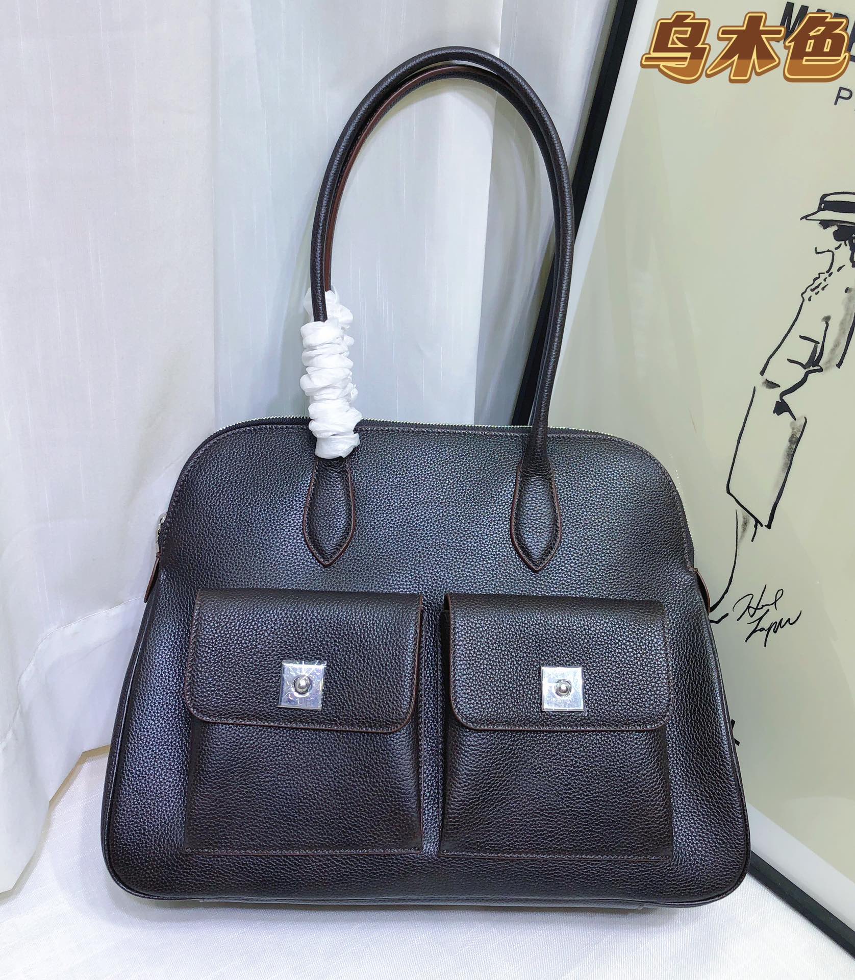 Hermes Caravas43 Bag XYZ013 37cm