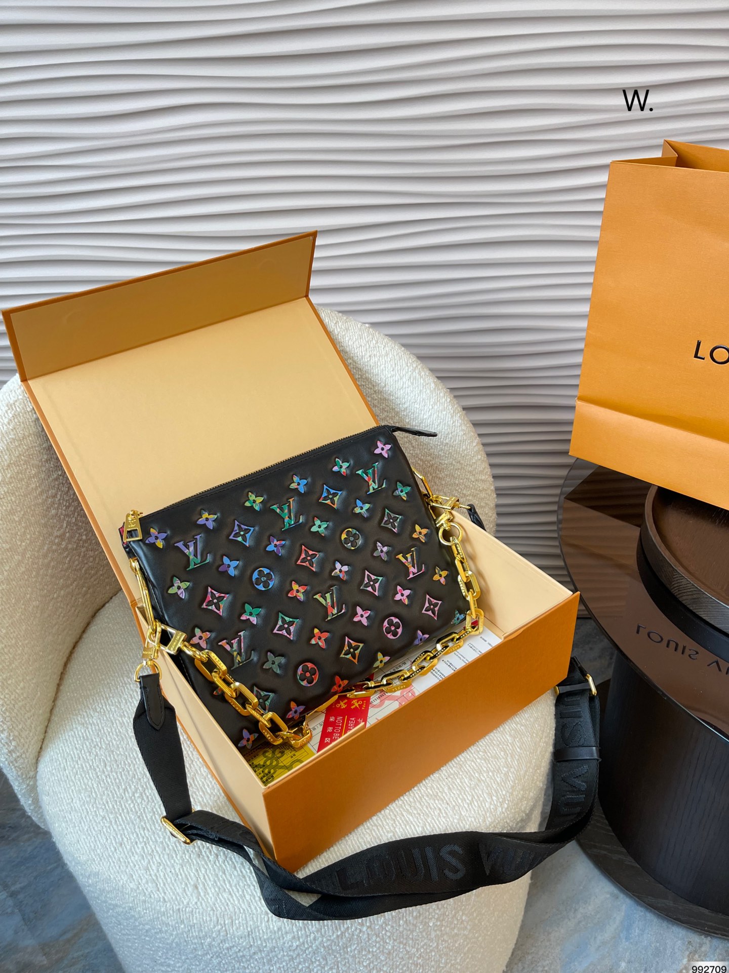 10A + quality LV Coussin PM M57793 DB081 27cm