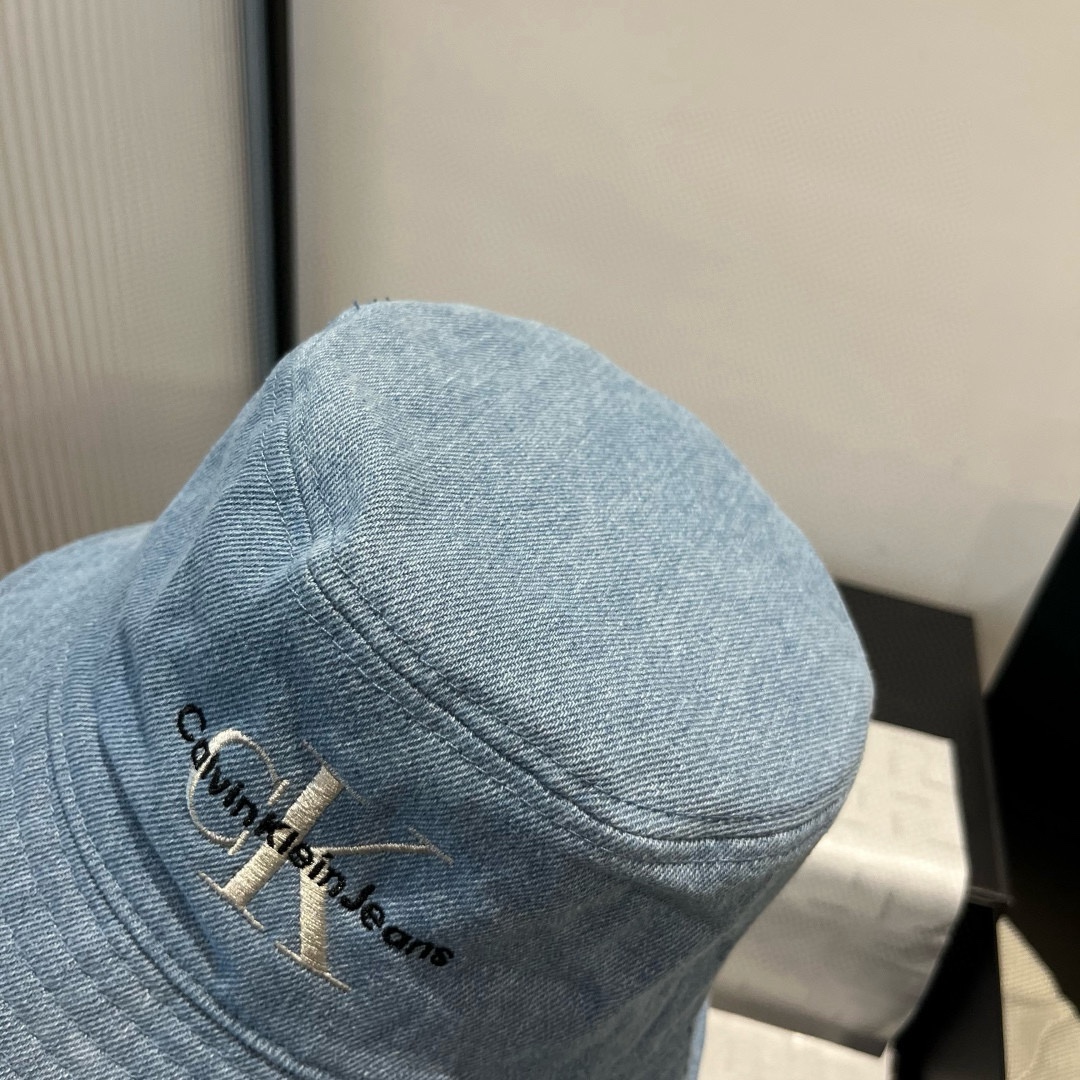 CK Hat Denim Bucket Hat 57cm Accessories