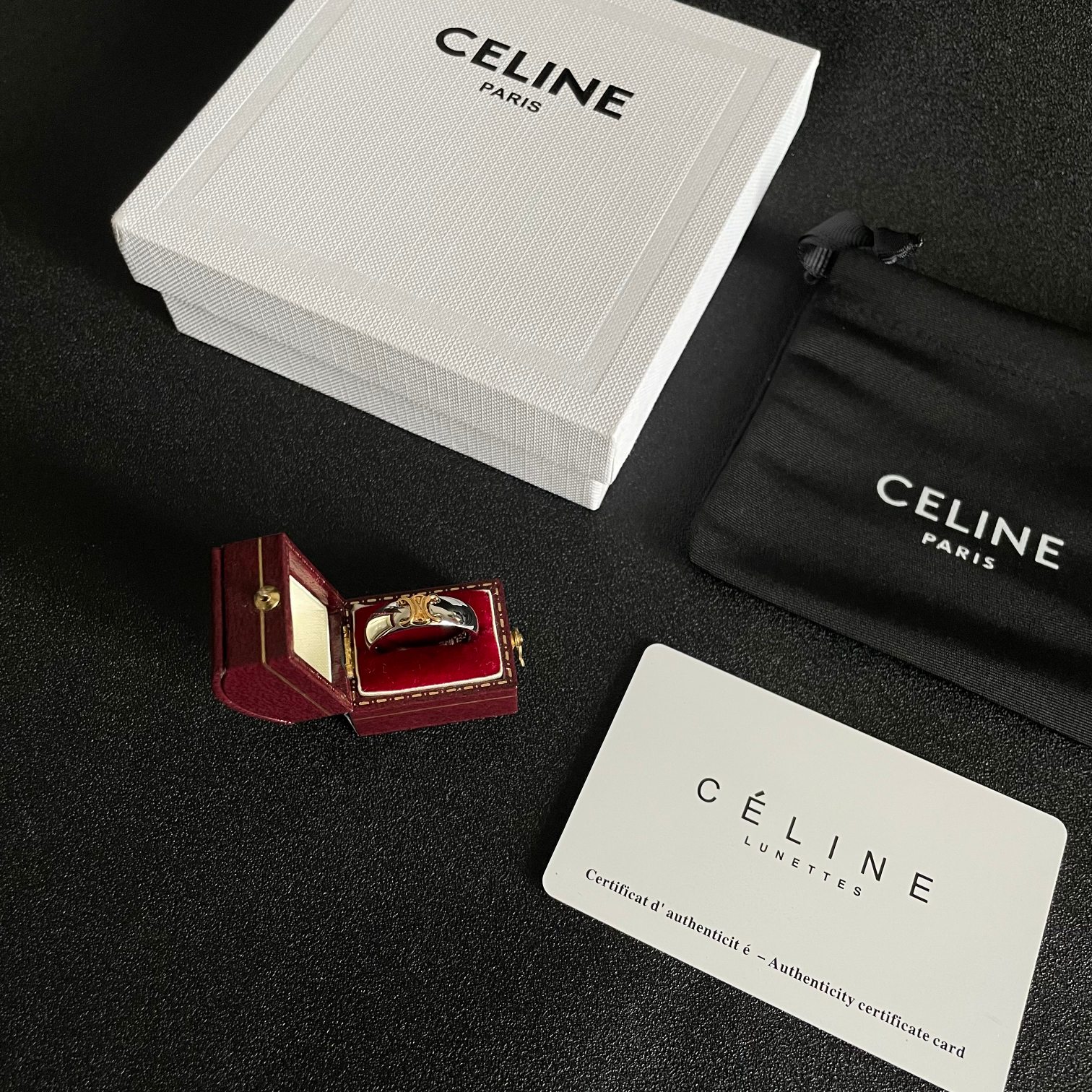 Celine Jewelry Rings logo design