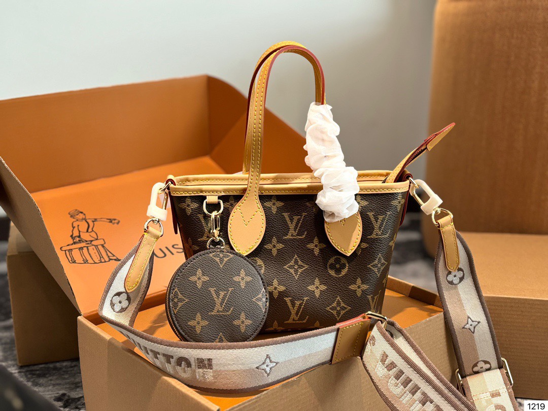 LV Neverfull BB Tote 46705 LM012 25cm