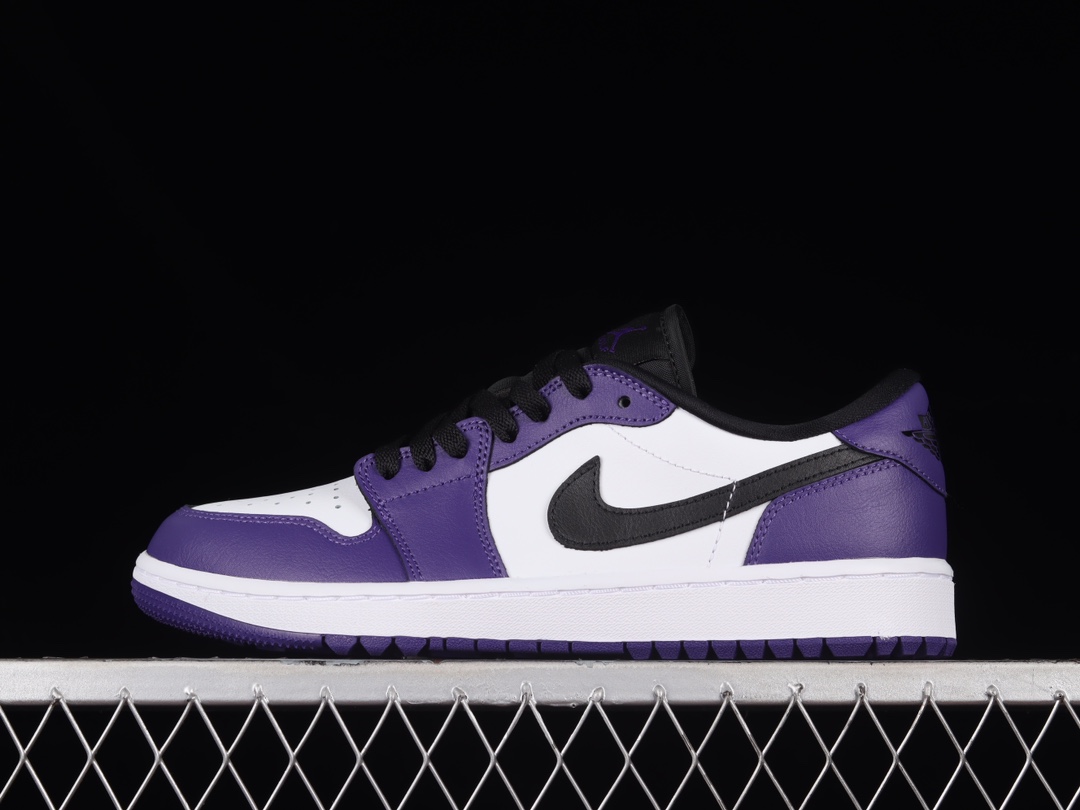 Air Jordan 1 Low Golf  White Purple  AJ1 DD9315-105 XM082