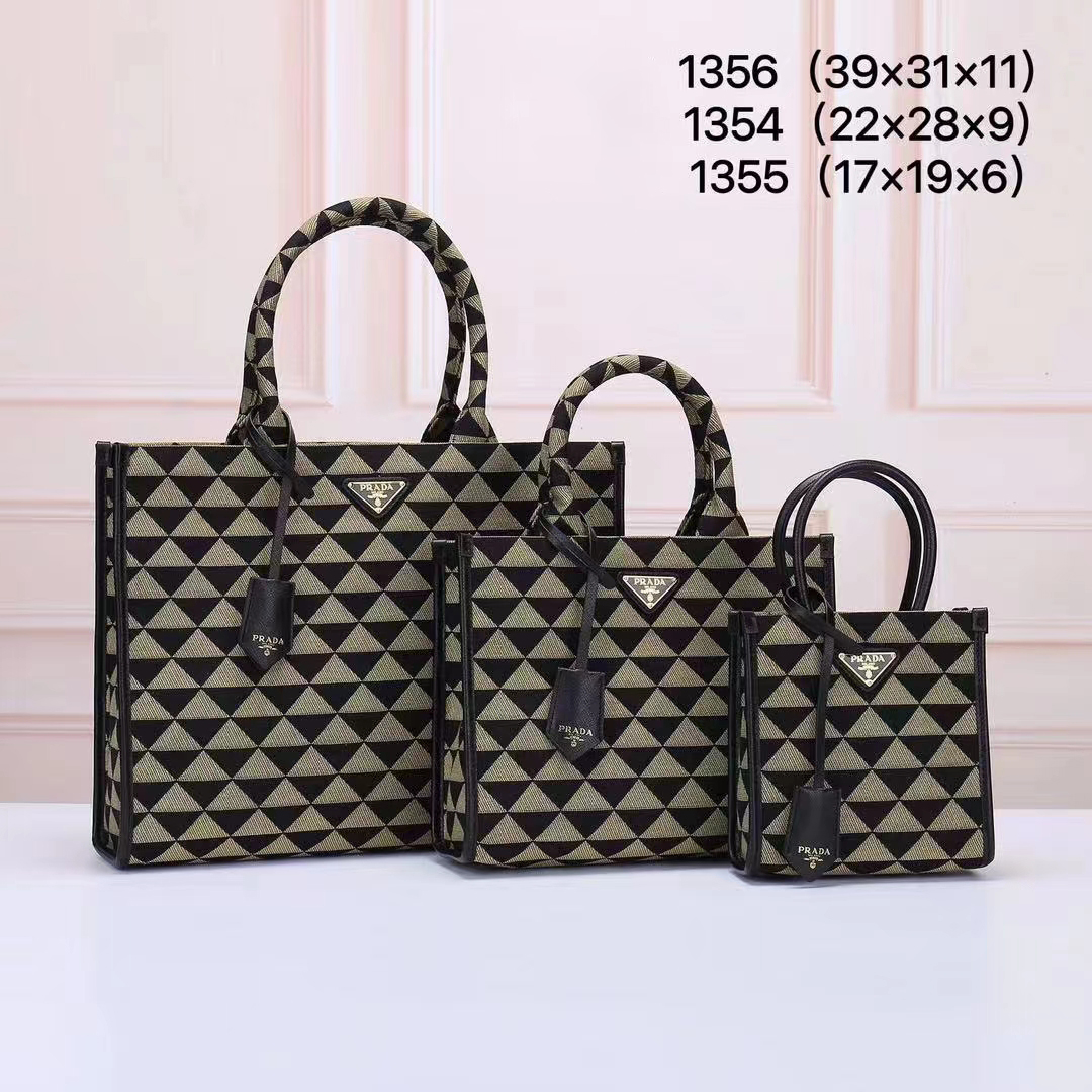 Prada1356 1355 1354HMF large 39CM Medium 28CM small 19CM