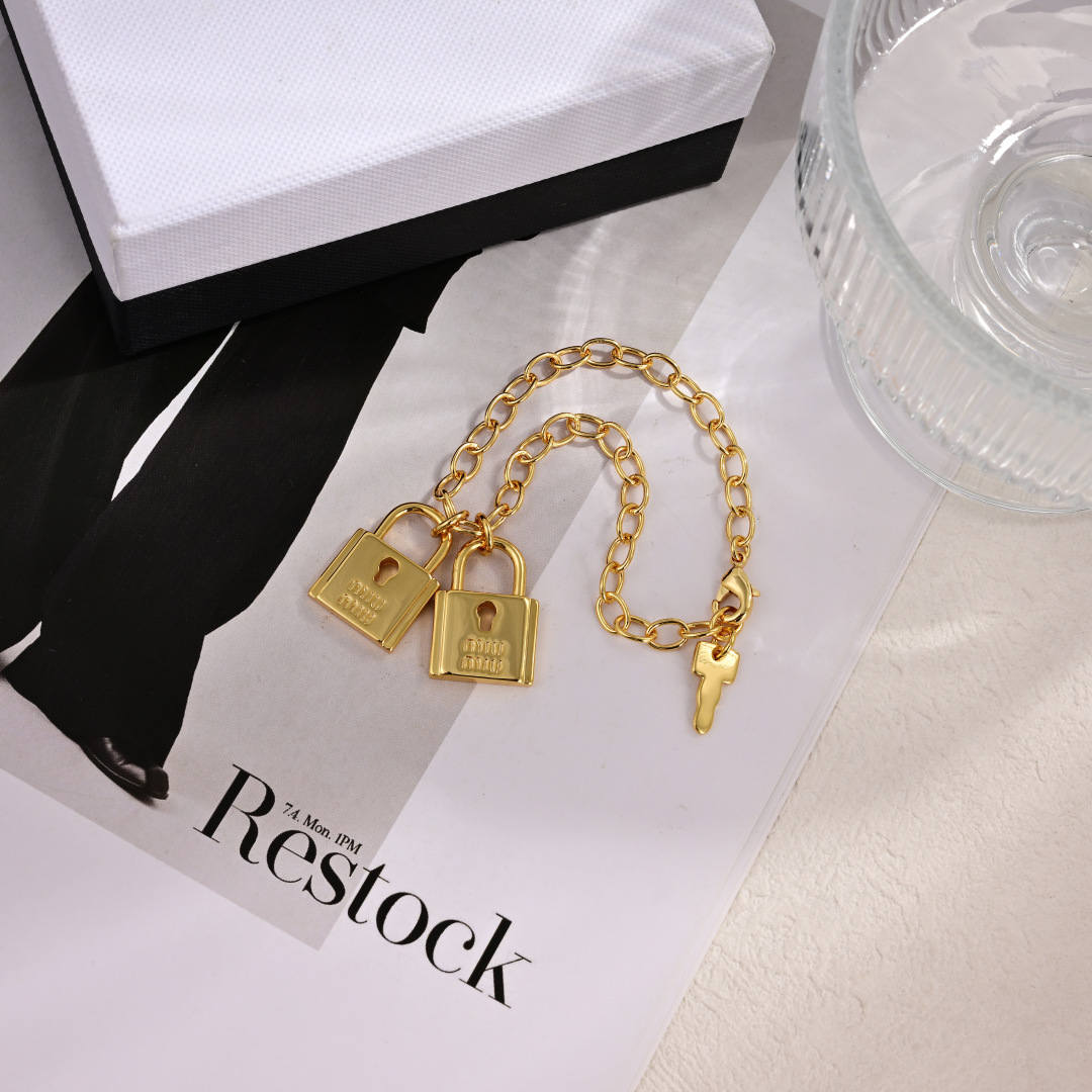 Miu Miu Jewelry Bracelets Lock bracelet