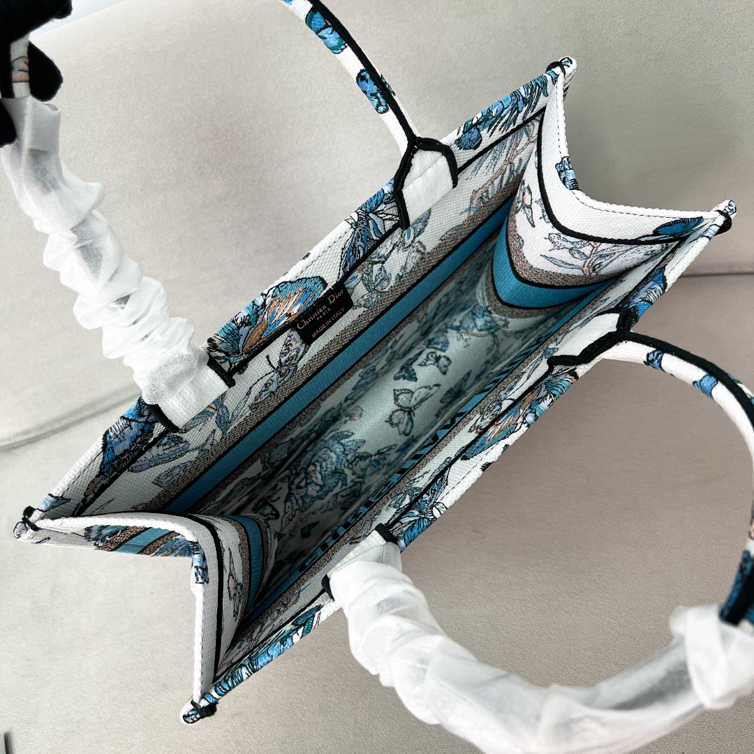 10A + top quality Medium Dior Book Tote 1296 DLAM022 36cm