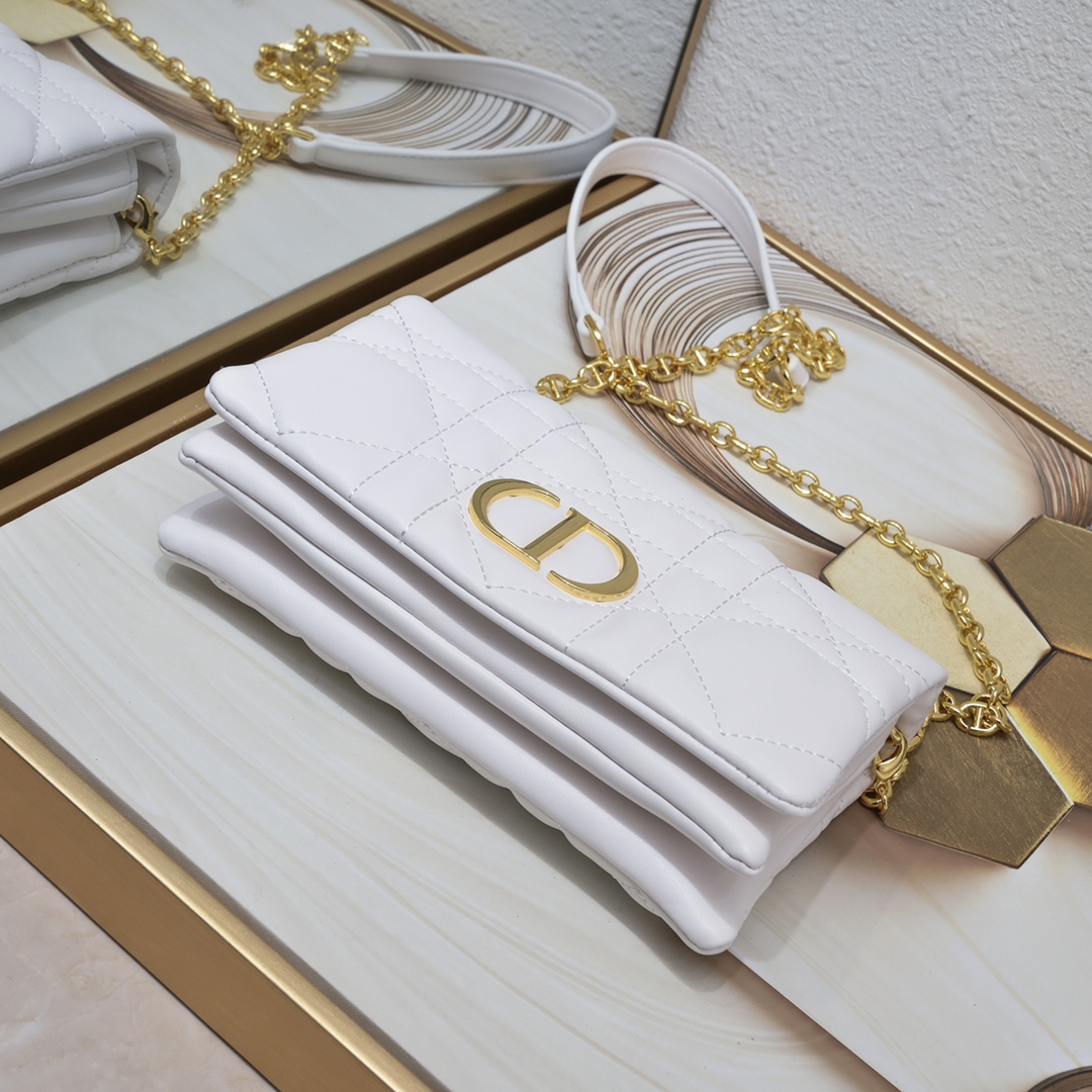 Dior Caro Chain Bag 7704 LM071 19.5cm