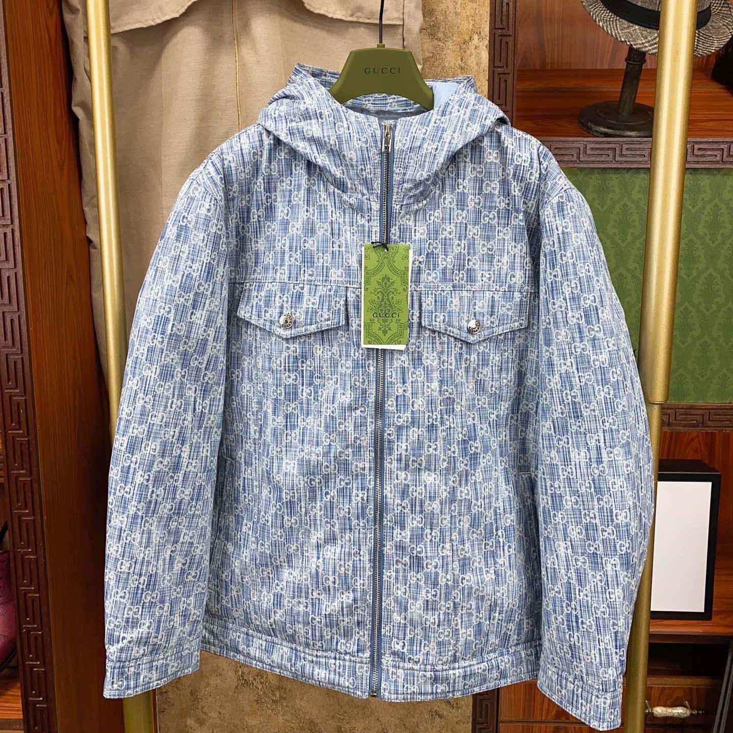 Gucci Down Jacket Men's Exclusive Clothes