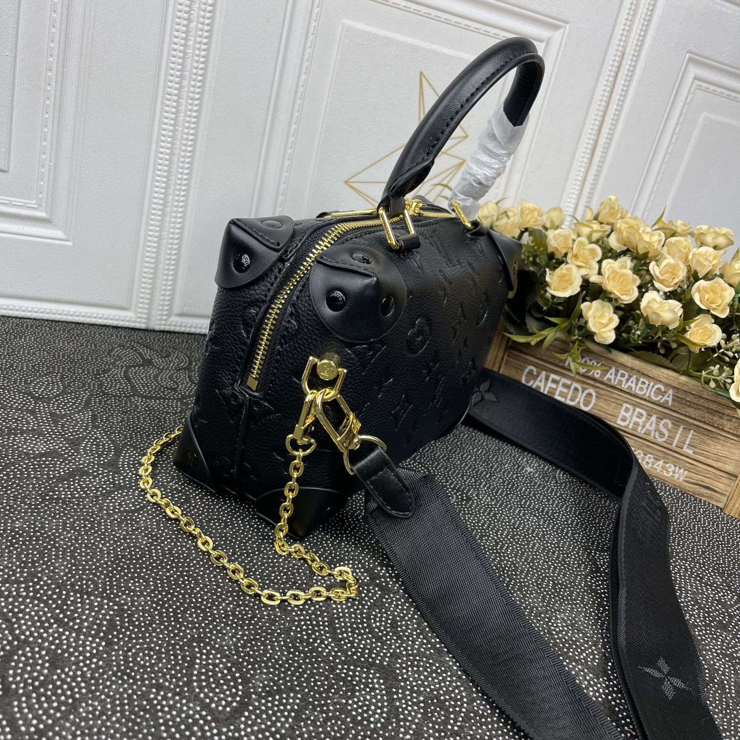 LV Petite Malle Souple M45393 MQ081 20cm