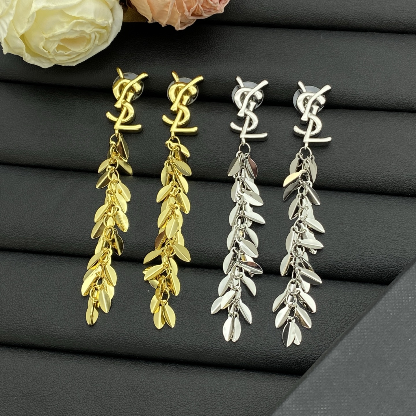 Saint Laurent Jewelry Earring  Letter tassel