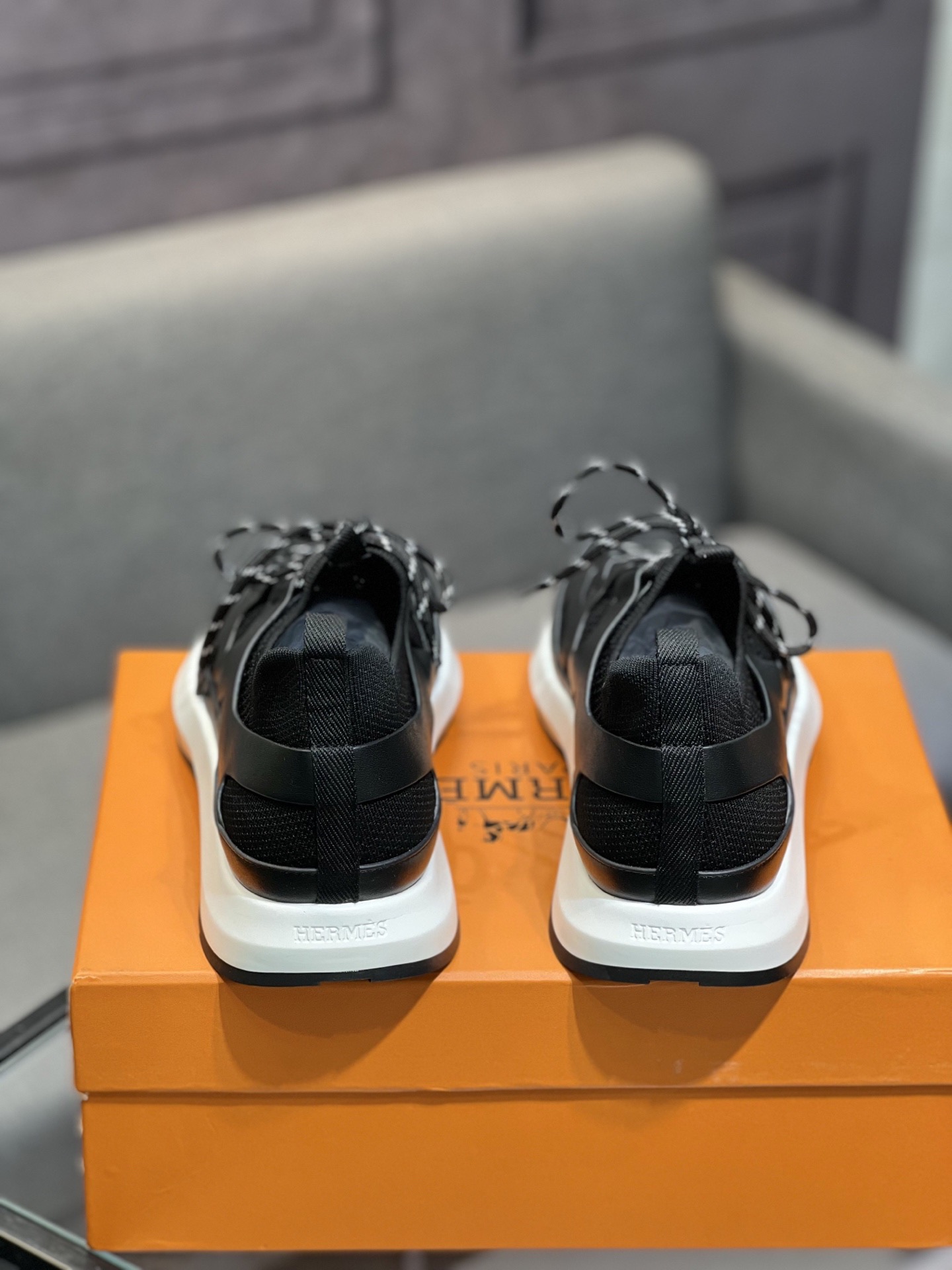 Hermes Shoes Casual Shoes TPU Cowhide