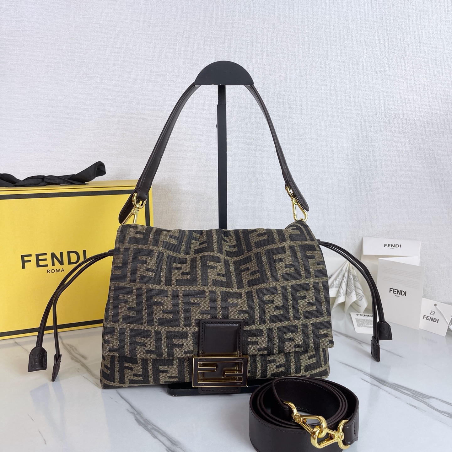 Fendi Bag Mamma Baguette Shoulder Bag 8851