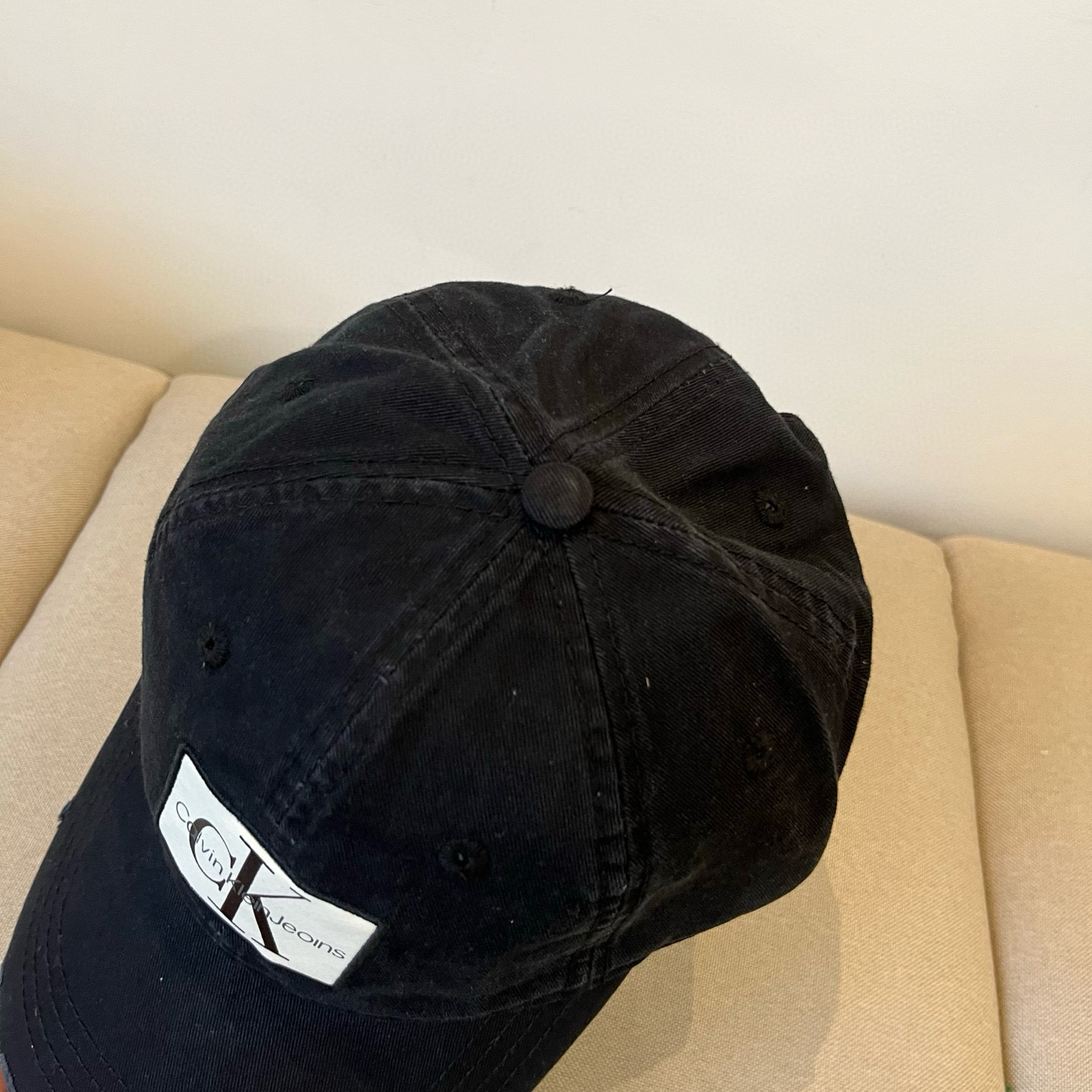 CK Hat Labeled Logo Baseball Cap Accessories