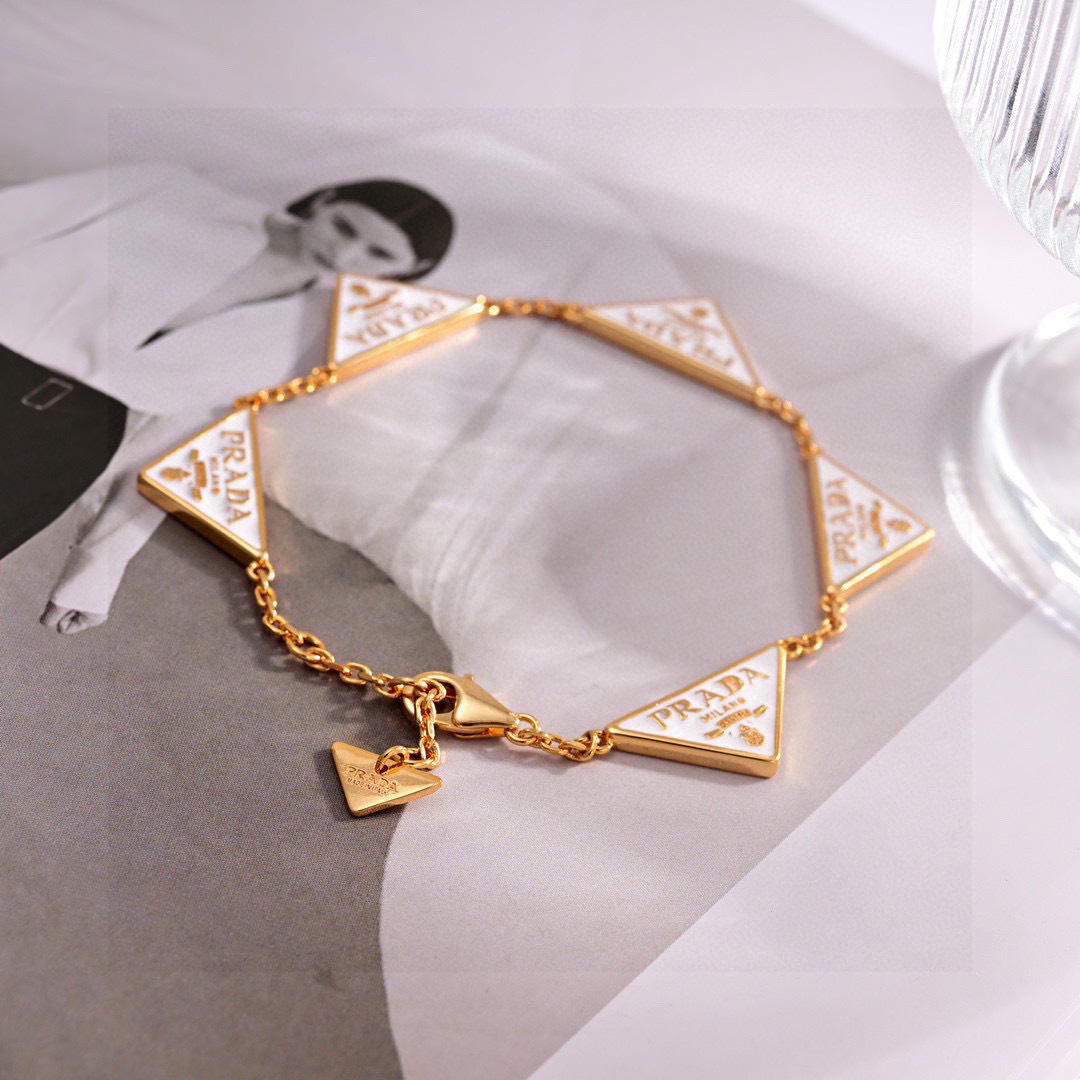 Prada Jewelry Bracelets Triangle