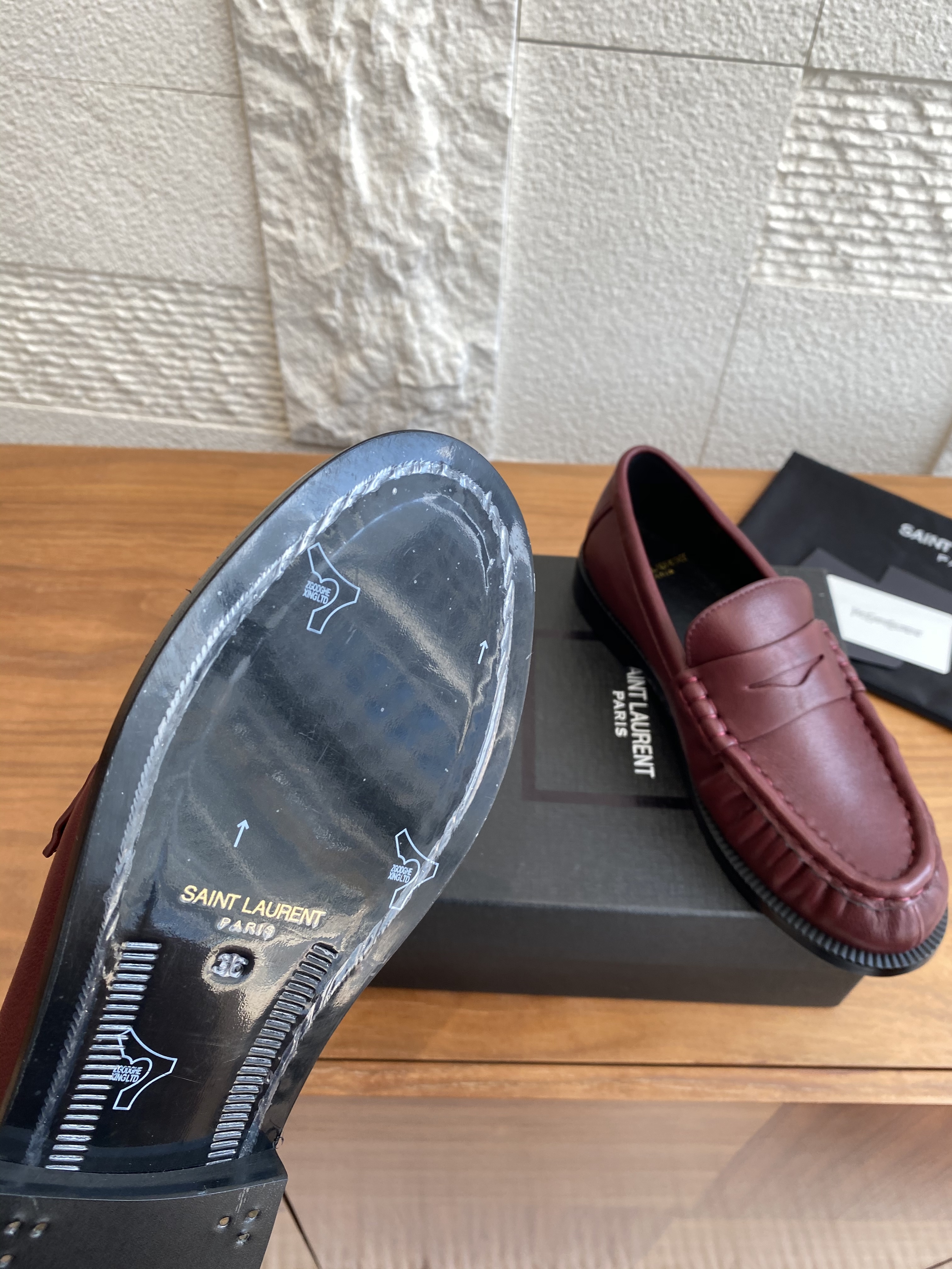 Saint Laurent Shoes Loafers Cowhide