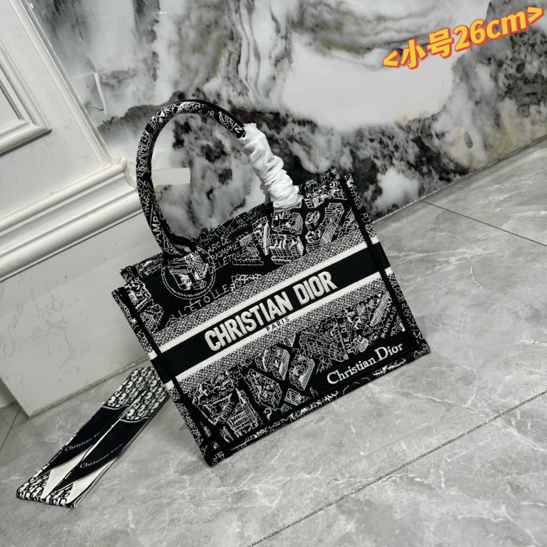 10A + top quality Dior Book Tote 0175 XB012022042 26-42cm