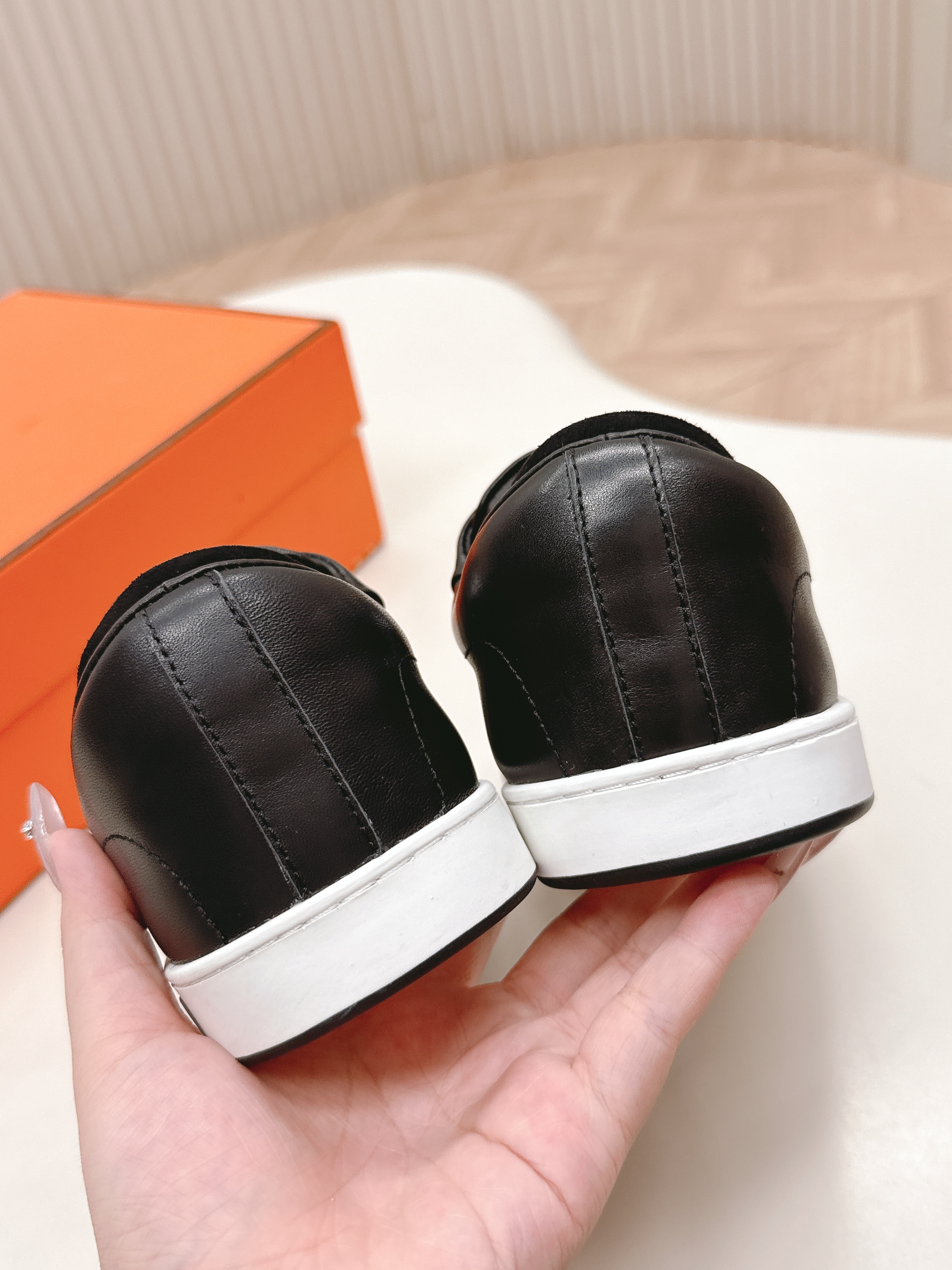 Hermes Shoes Casual Shoes Ip Tpu  Leather
