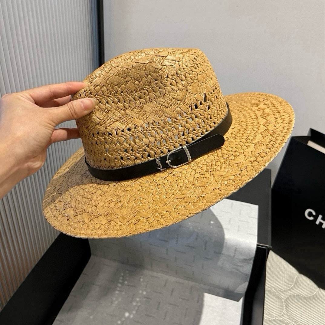 Saint Laurent Hat Top Hat 57cm Accessories