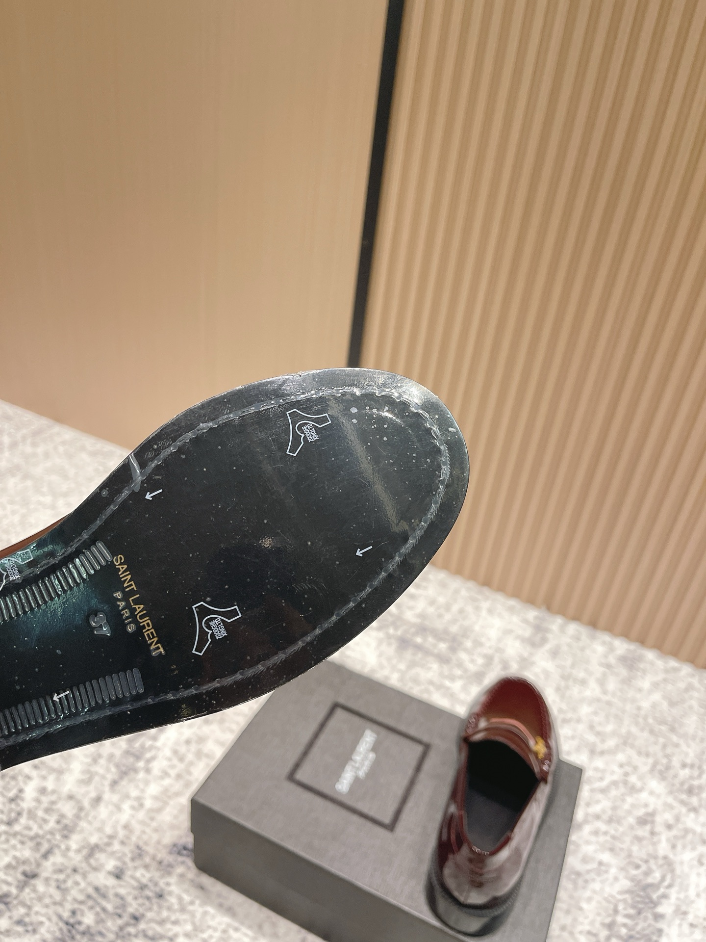 Saint Laurent Shoes Loafers Cowhide