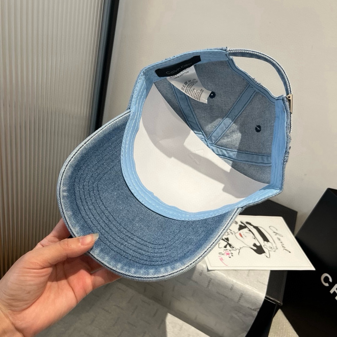 CK Hat Embroidered Peaked Cap 57cm Accessories