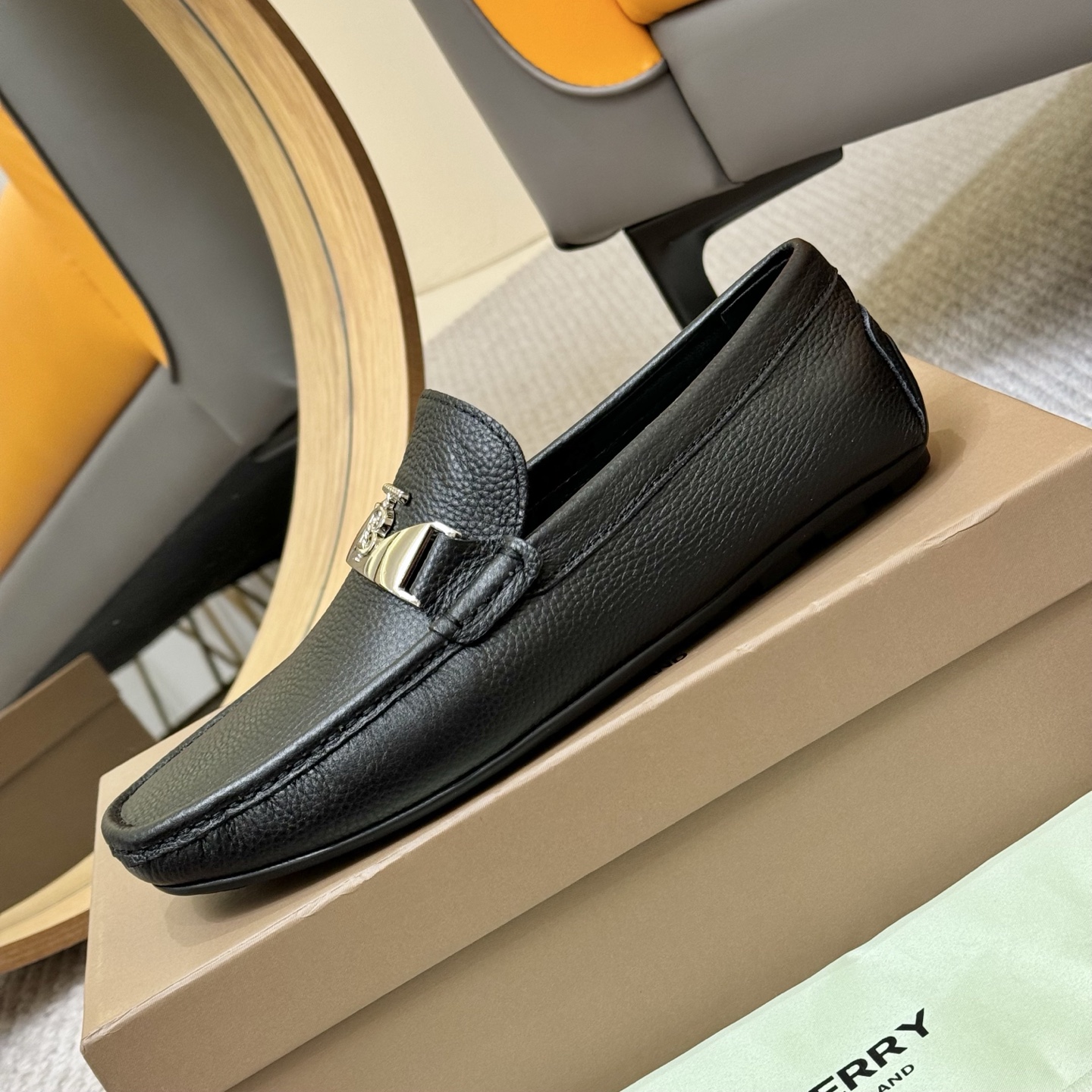 Burberry Shoes Leather Shoes Cowhide